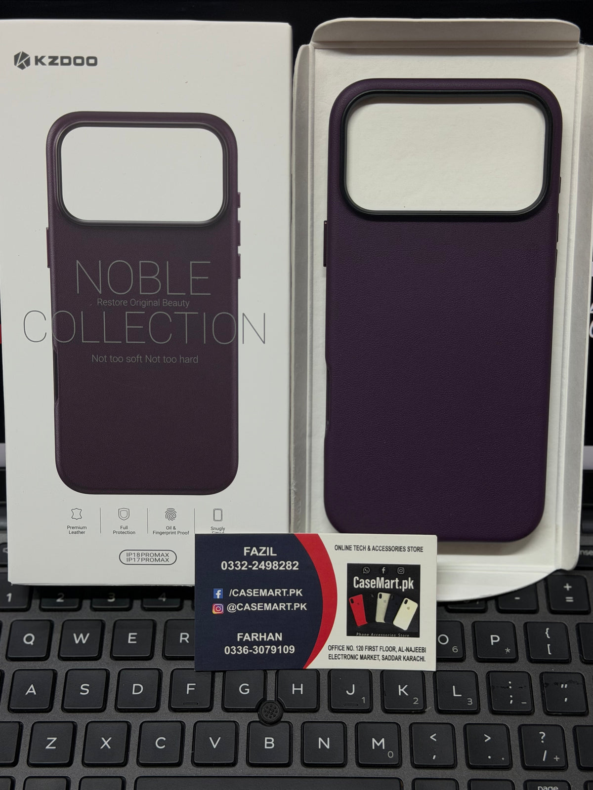 Kz-Doo Noble Collection Leather for iPhone 18 Pro Max