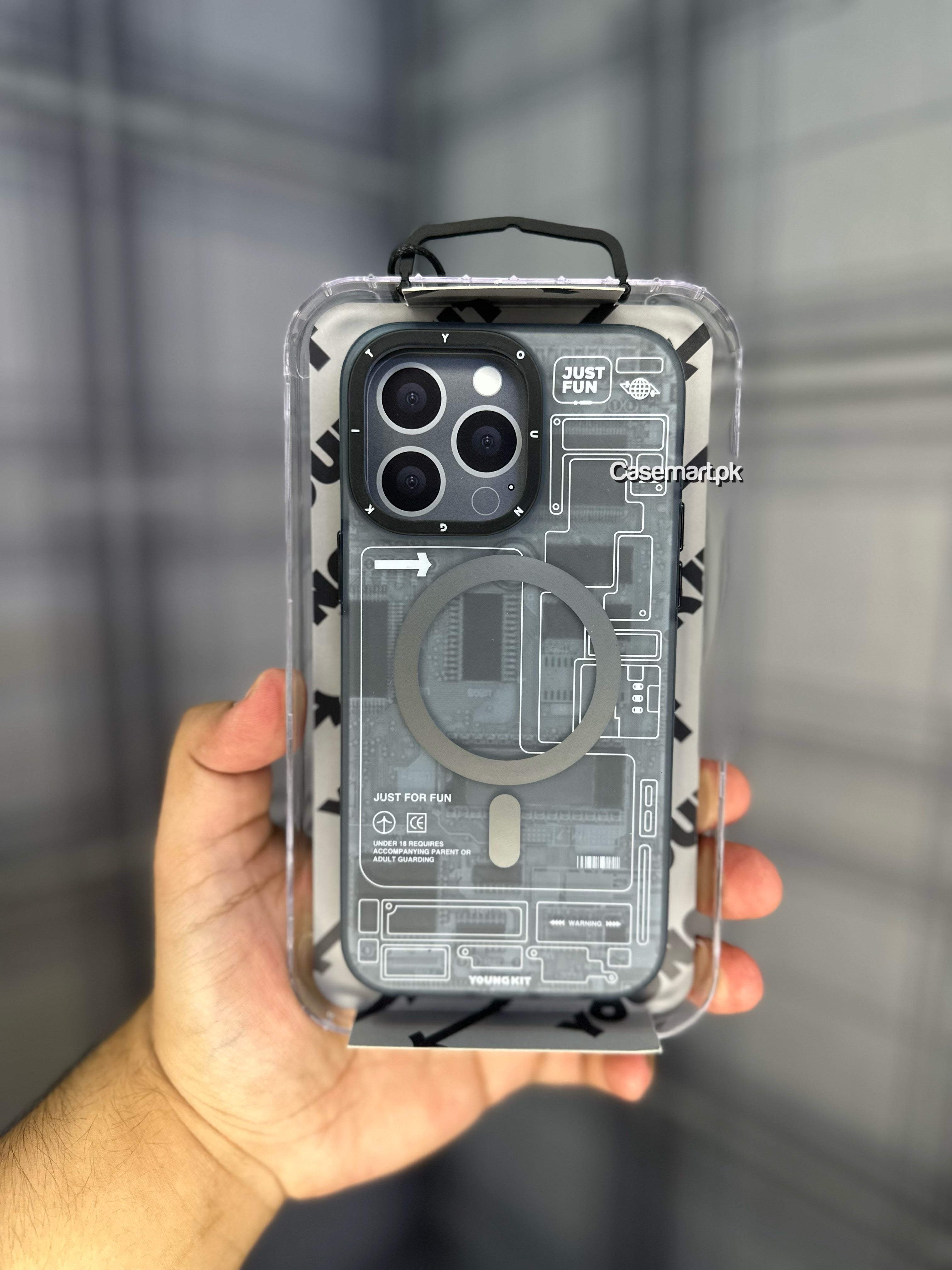 Original Young kit futuristic circuit case