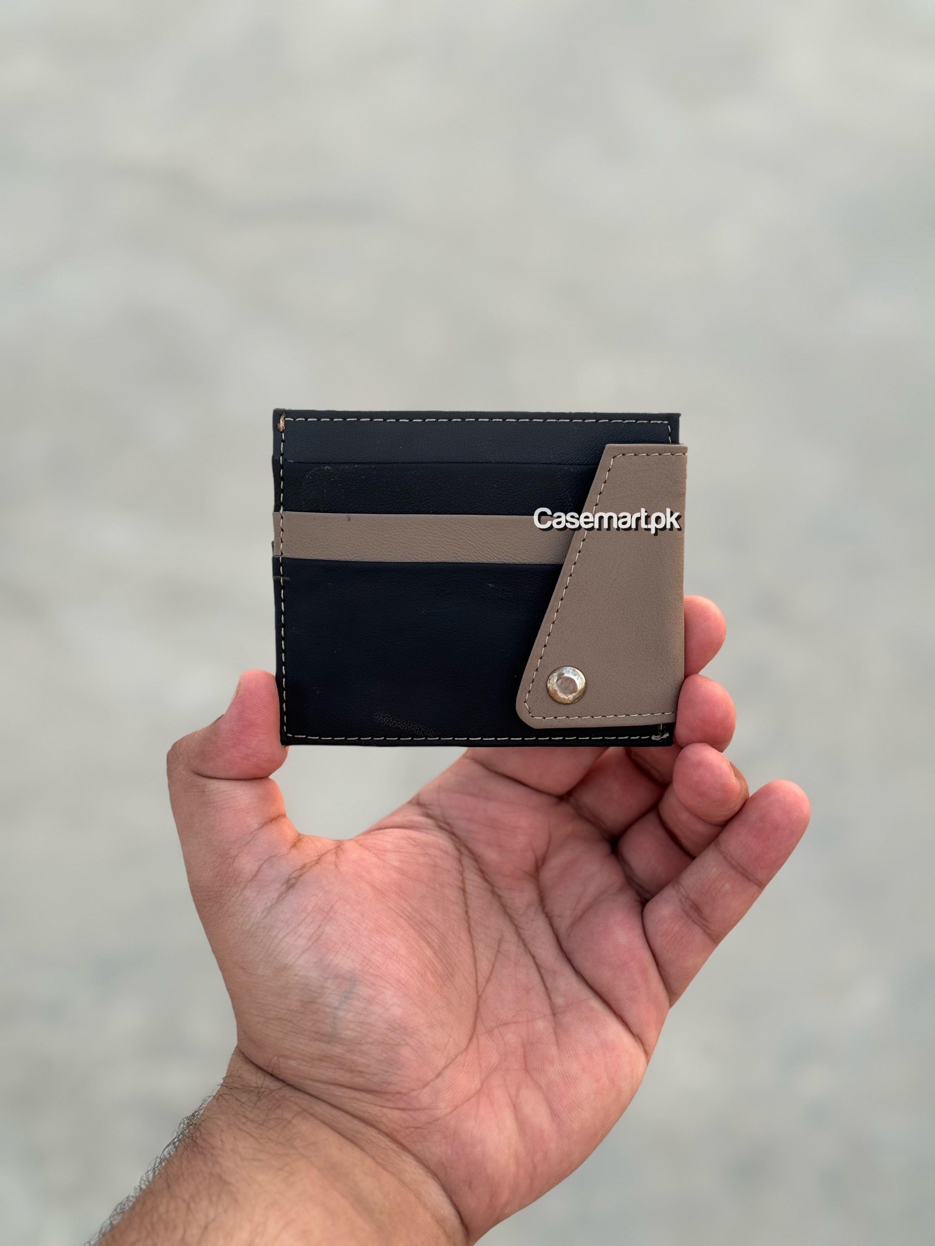 card holder wallet in genuine leather