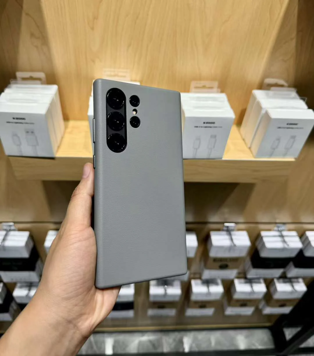 KDOO noble case s24 ultra genuine leather