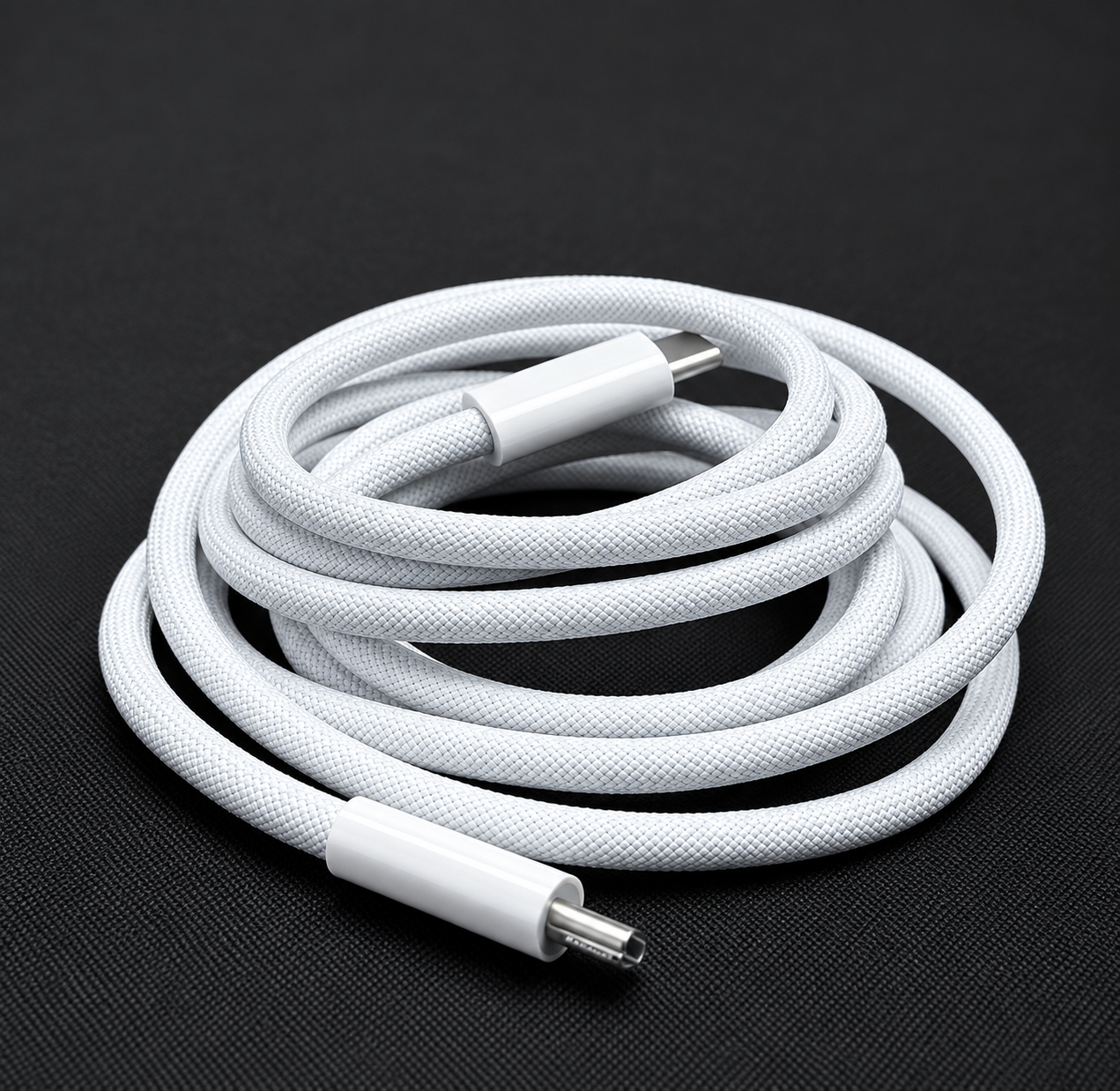 Apple 240W Type USB-C to C 2 Meter Original Box Pulled Cable for iPhone 15,16,17,18 Series & iPad & MacBook - 2M Fast Charging 100% Genuine