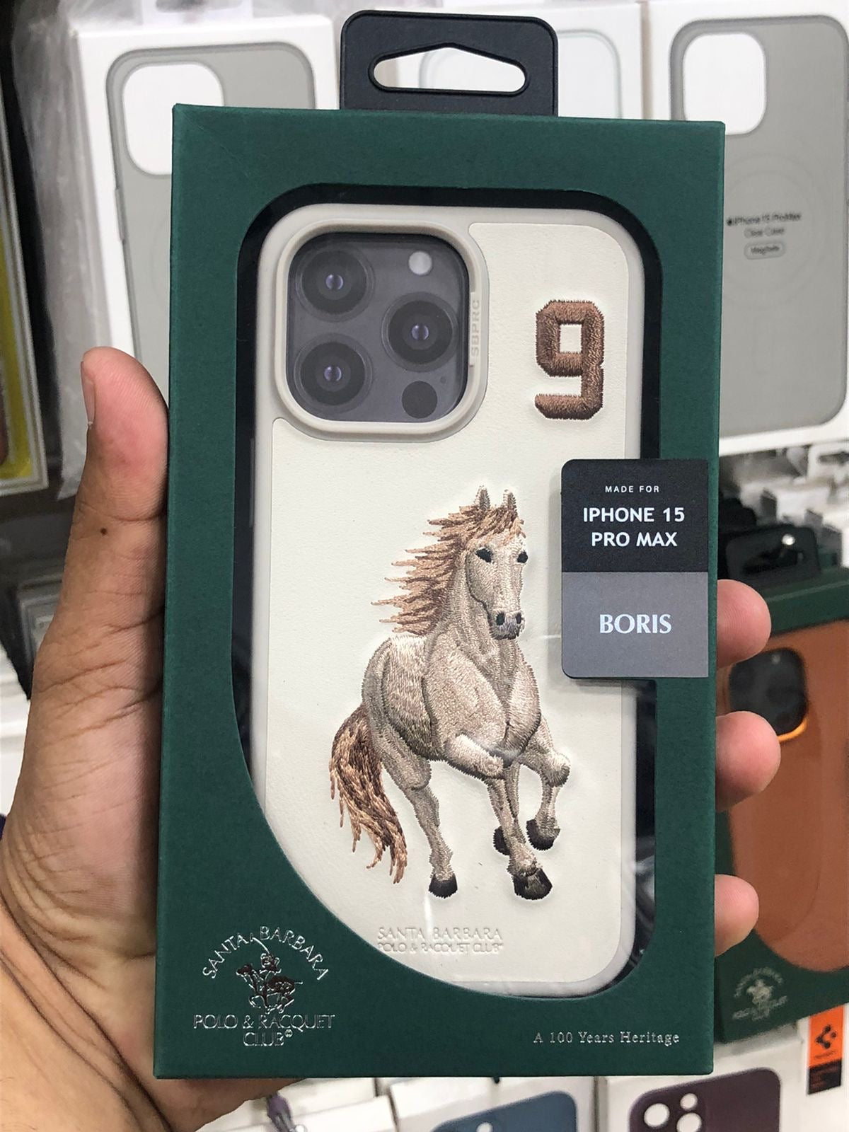 Original polo boris cases in genuine leather