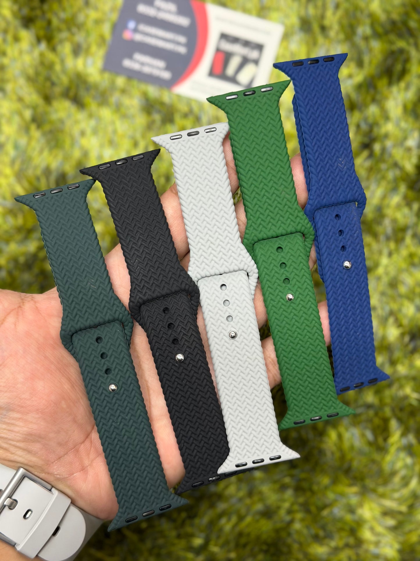 Braided Solo Loop Strap for Apple Watch - Size 42mm to 49mm