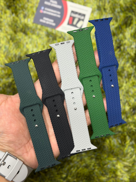 Braided Solo Loop Strap for Apple Watch - Size 42mm to 49mm