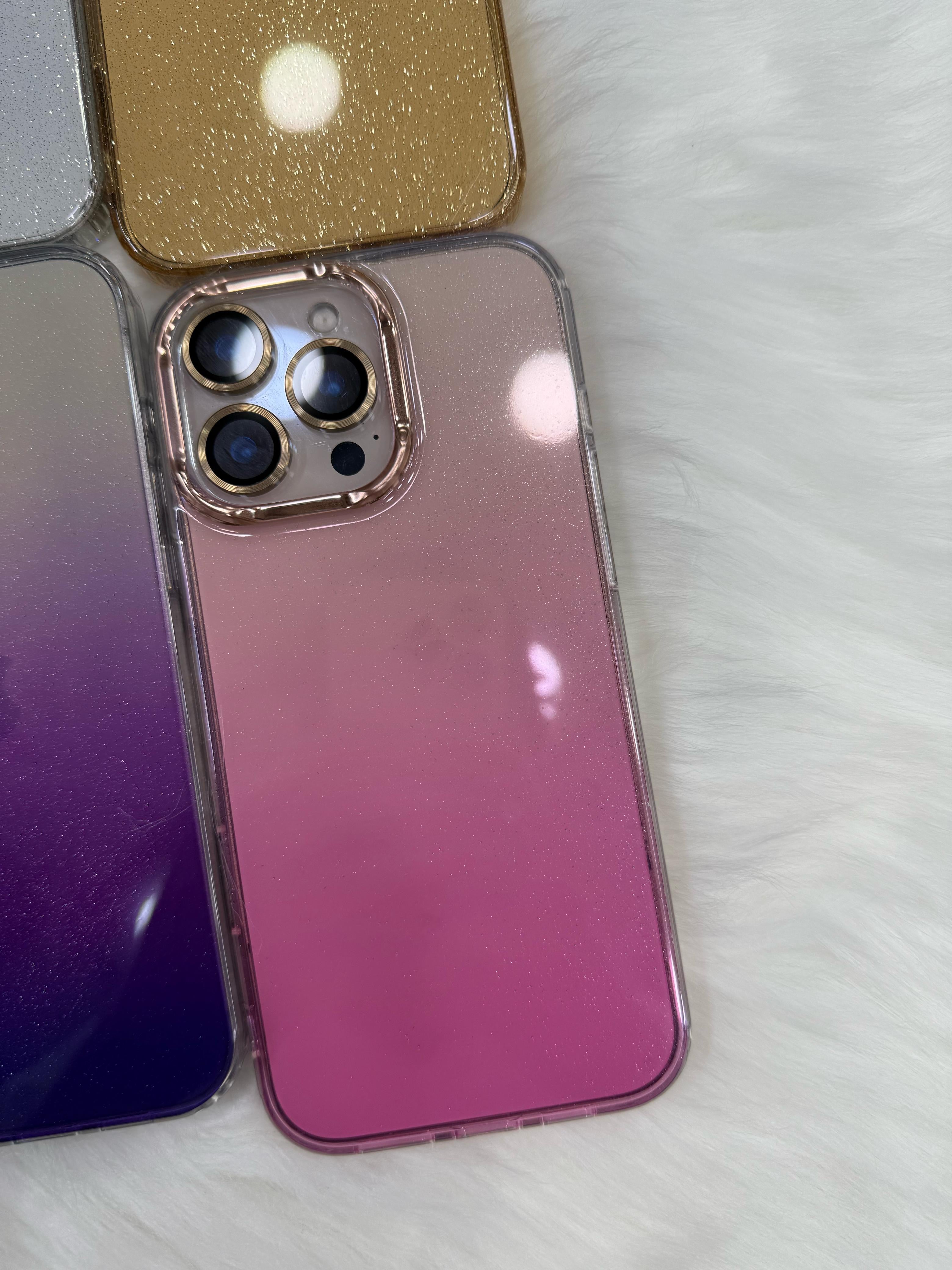 shimmer glitter case
