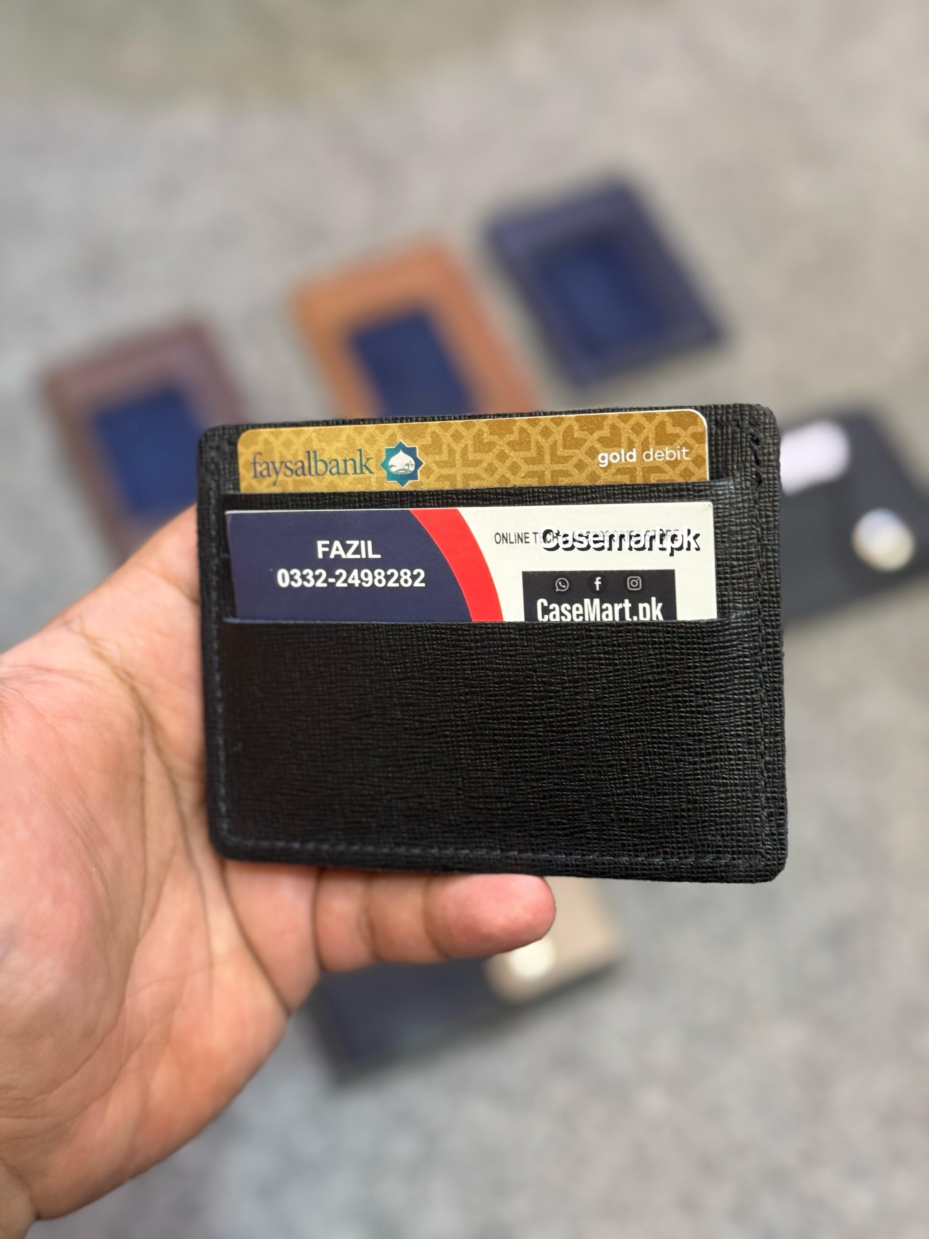 Genuine Leather Card Wallet