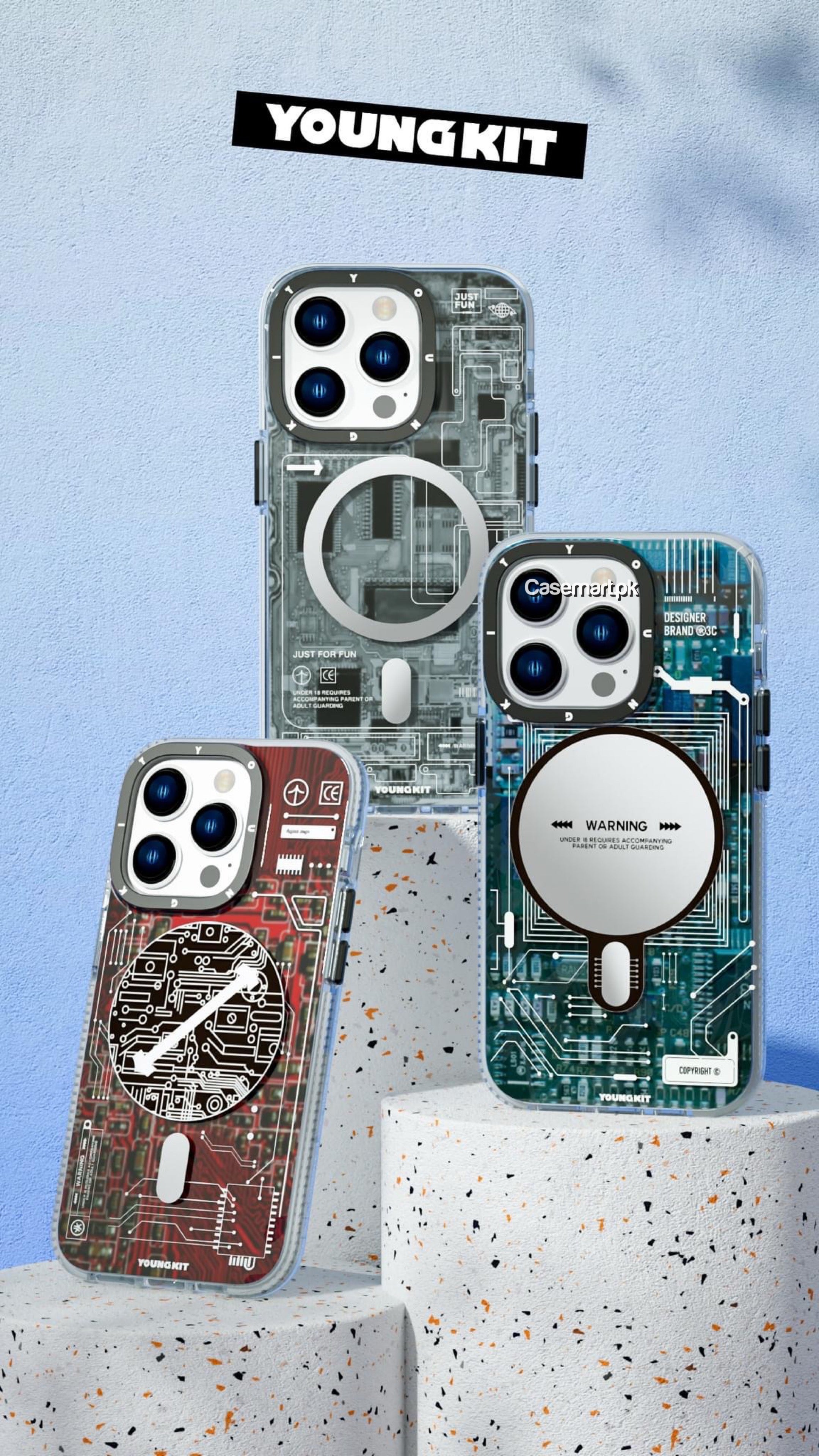Original Young kit futuristic circuit case