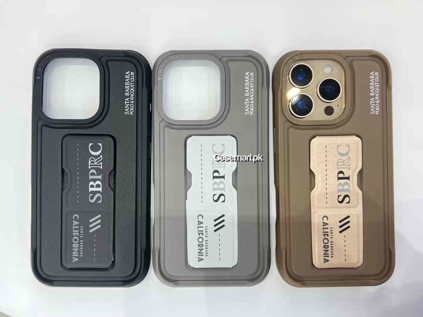 Polo Santa barbara original Kirk series case in genuine leather in Apple iPhone 16 pro max