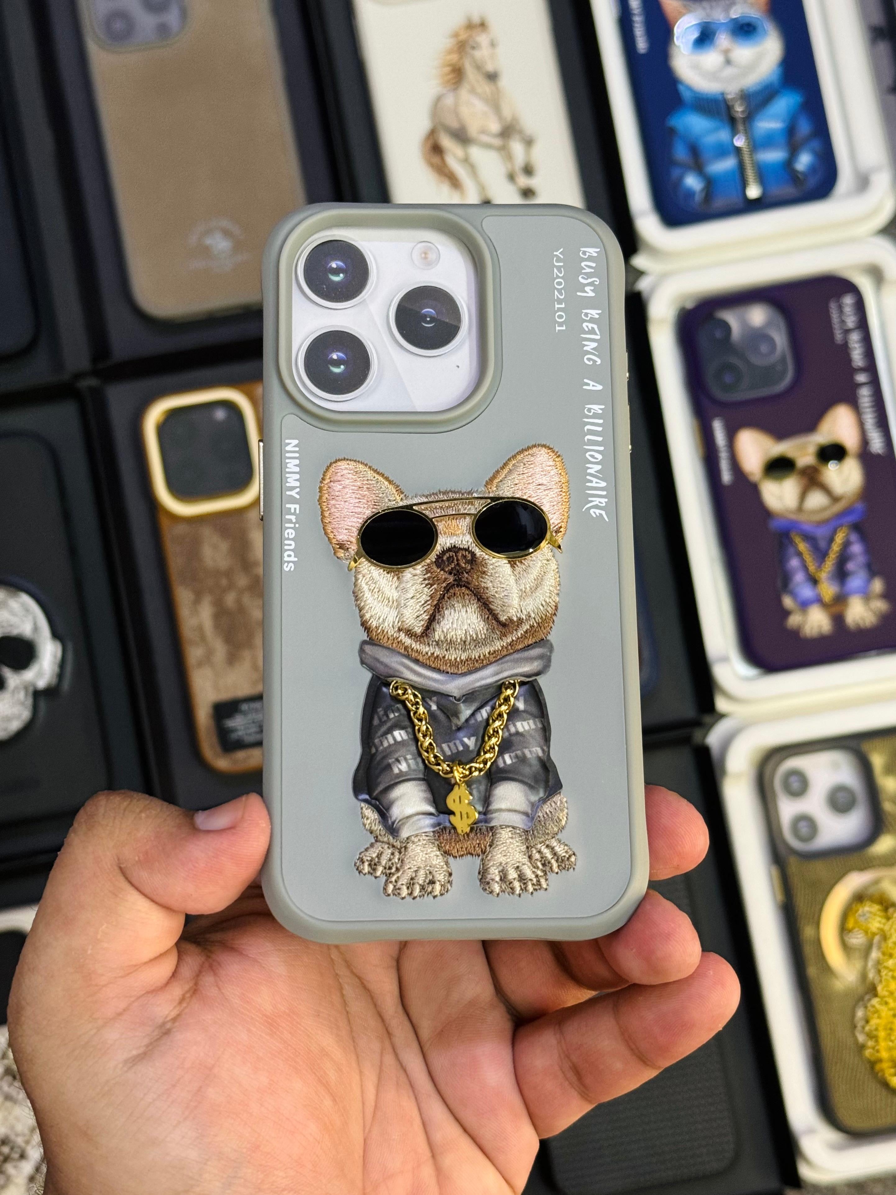 NIMMY Original billionaire BullDog Natural Titanium for 15 pro