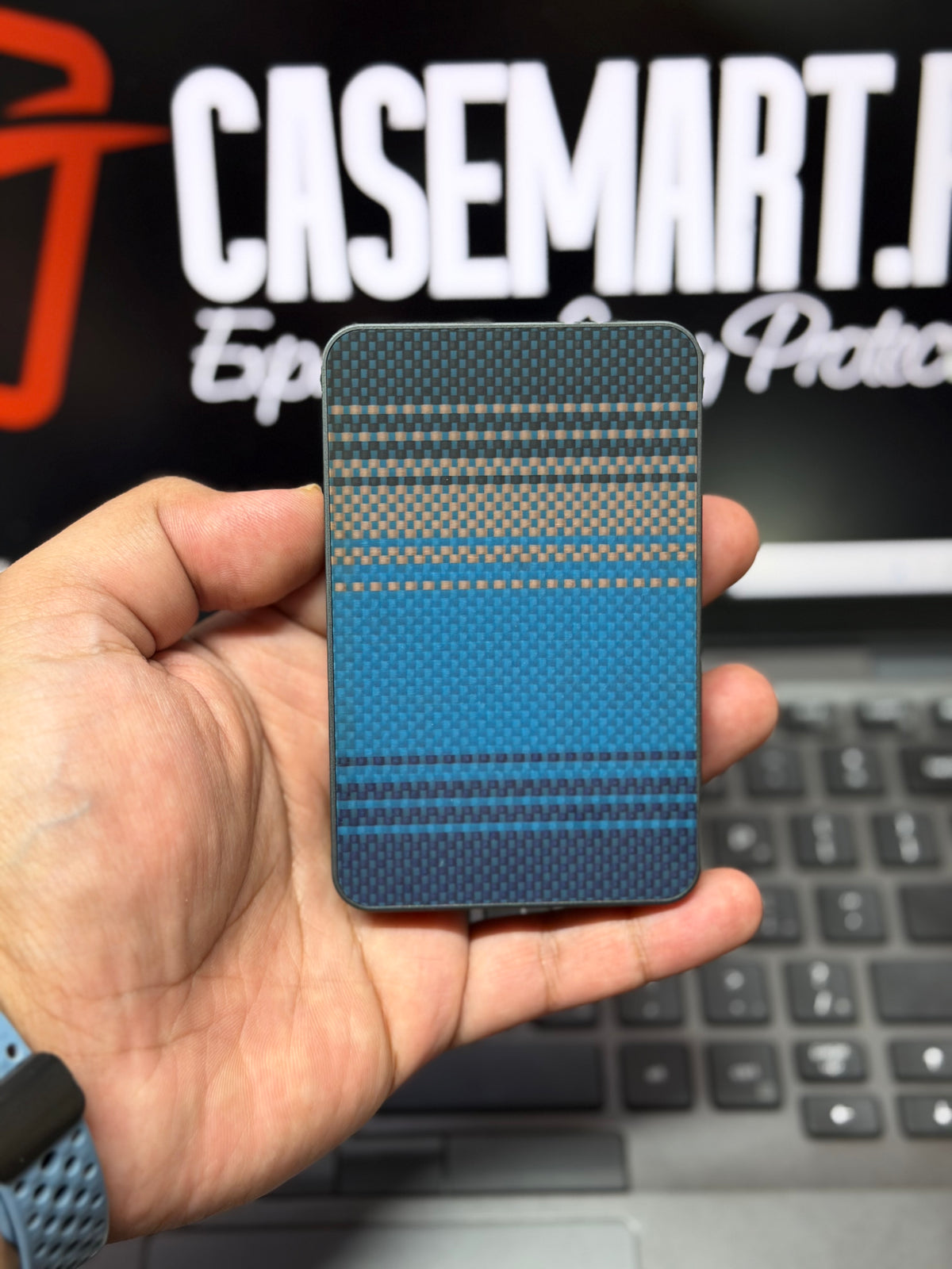 HDD Kevlar MagSafe Power Bank 10,000 mAh - Wireless Fast Charging | Aramid Fibre Woven Design