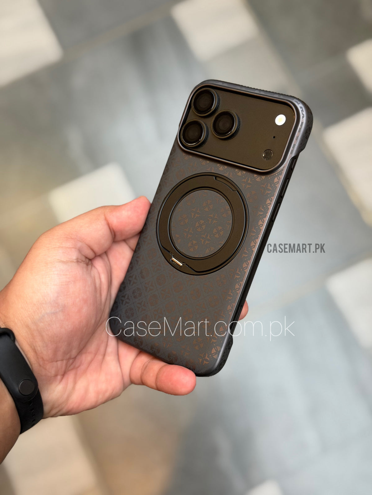 KST Side Cut Design 360 Spin MagSafe Stand Case iPhone 18 Pro Max