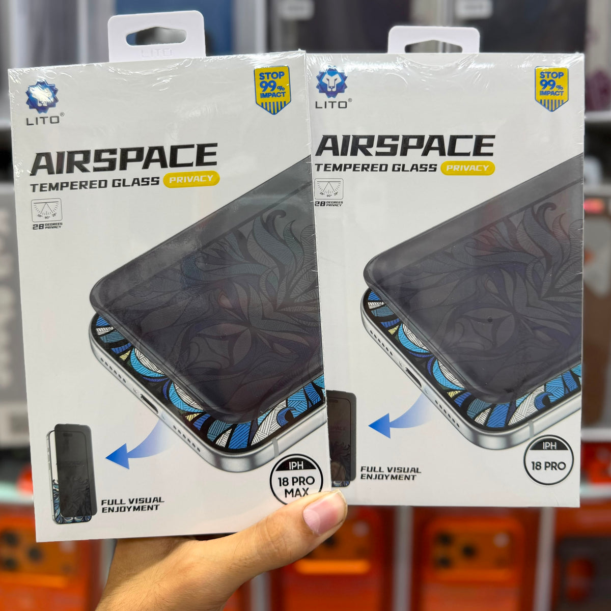 LITO AIRSPACE BORDERLESS 3D CURVED CLEAR & PRIVACY GLASS