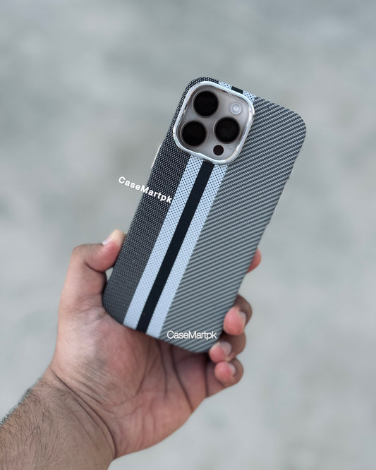 CARBON FIBRE CASE GREY