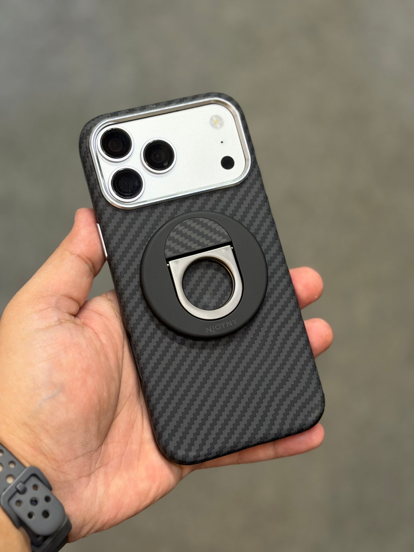 Njoyny MagSafe Grip Ring + Stand