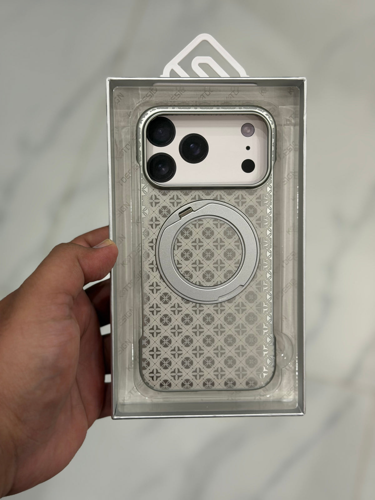 KST Side Cut Design 360 Spin MagSafe Stand Case iPhone 18 Pro Max