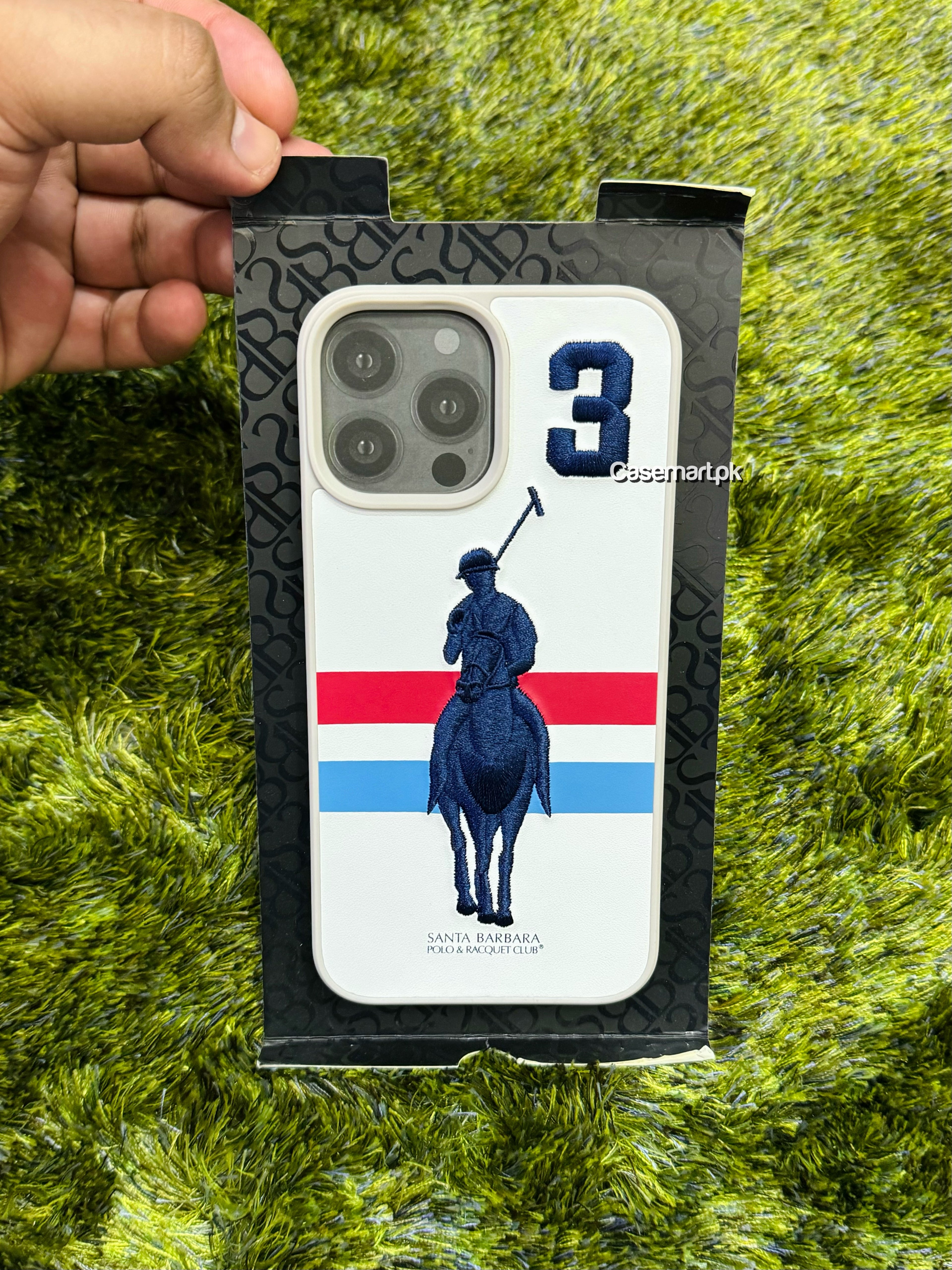 Original polo garnier case for 13 pro max in genuine leather
