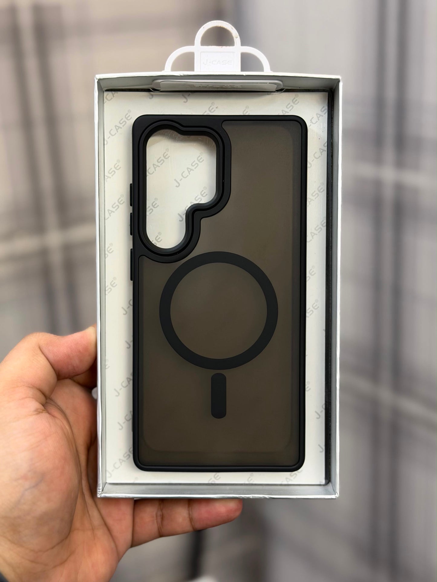 Samsung Premium Matte Frosted MagSafe Black Case
