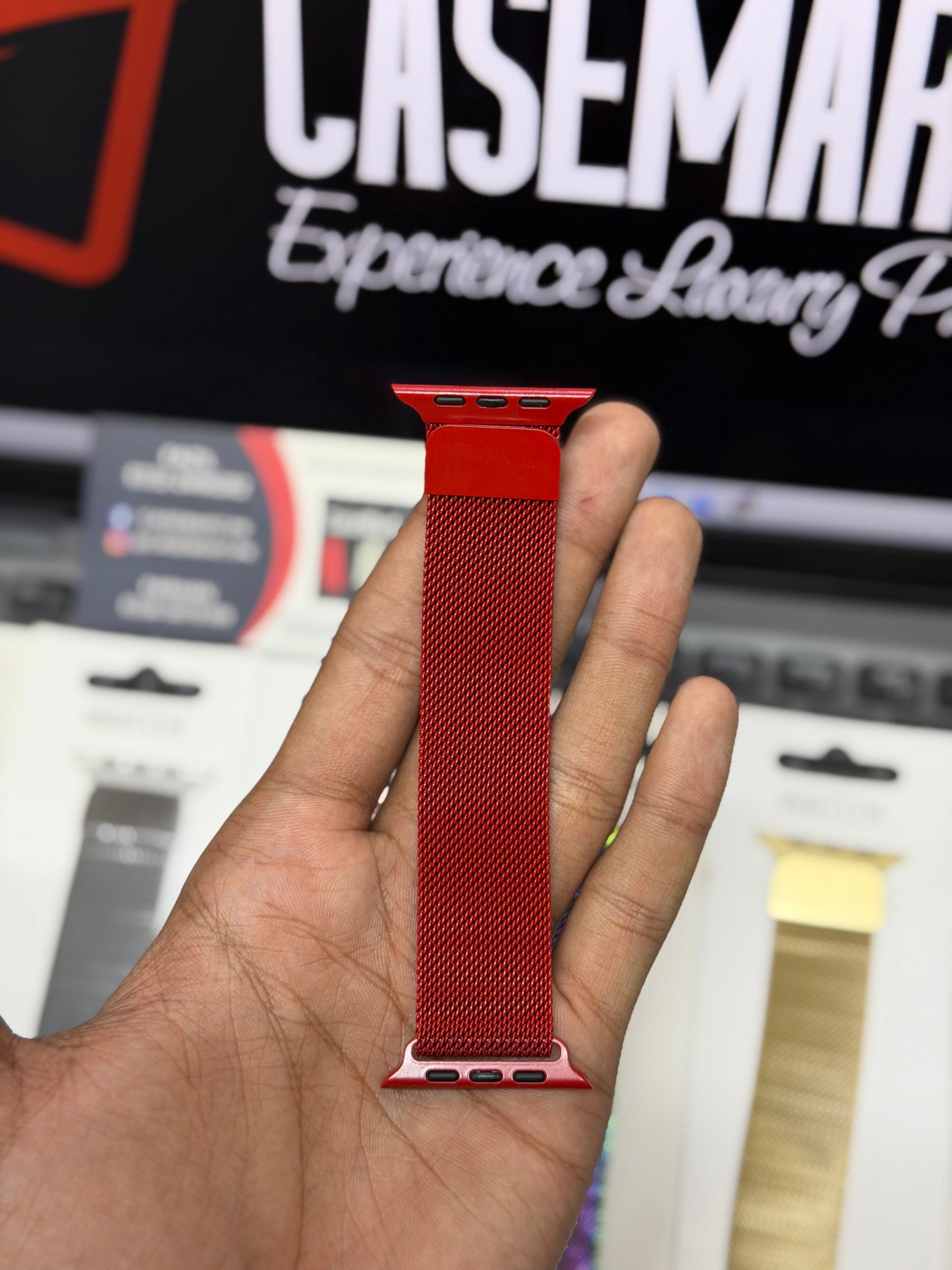 Milanese Magnetic Mesh Loop Band for Apple Watch 42 to 49 mm