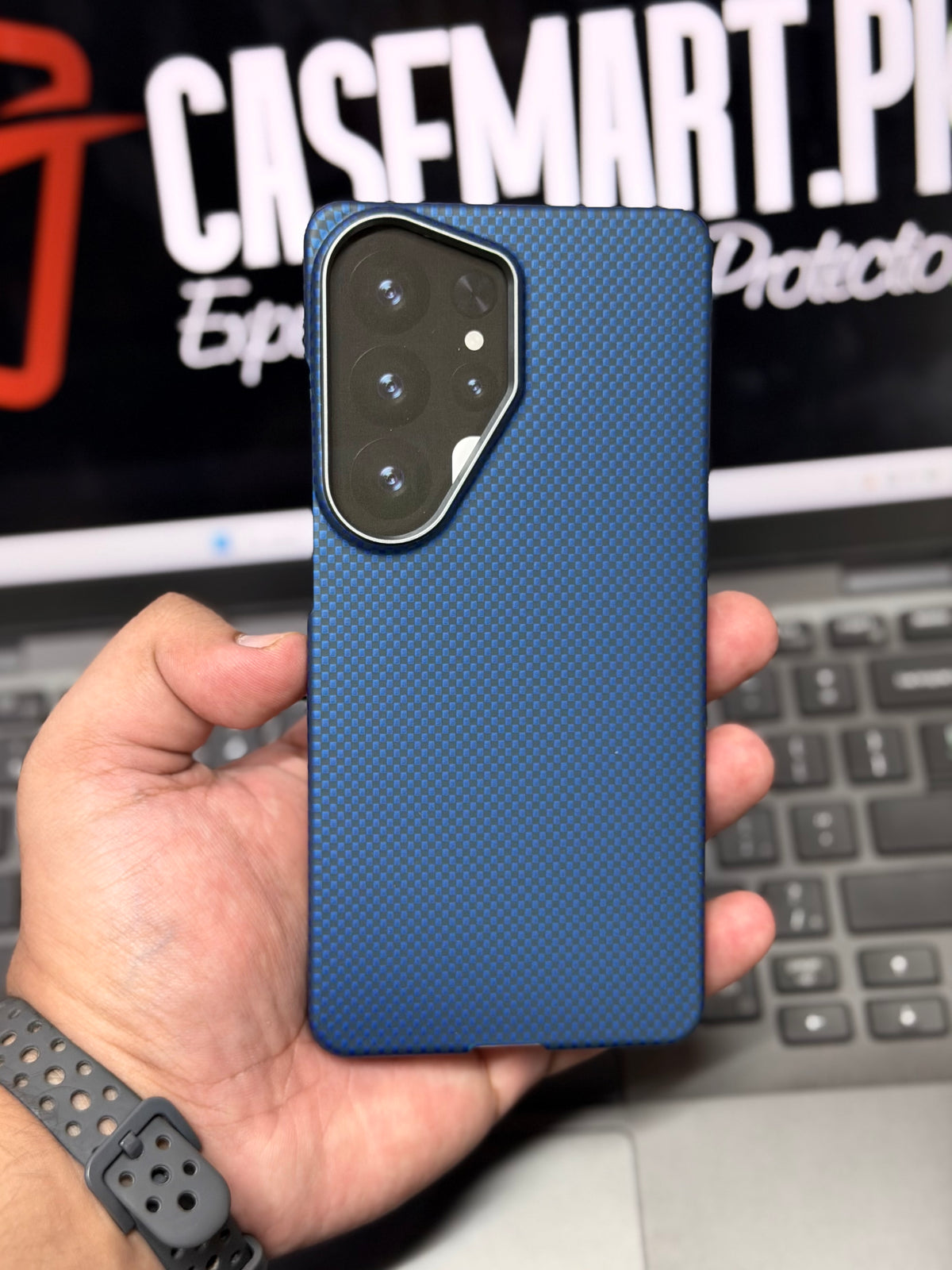 Carbon Fibre Side Cut X-Level Mars Collection Ultra Thin Case - S26 Ultra