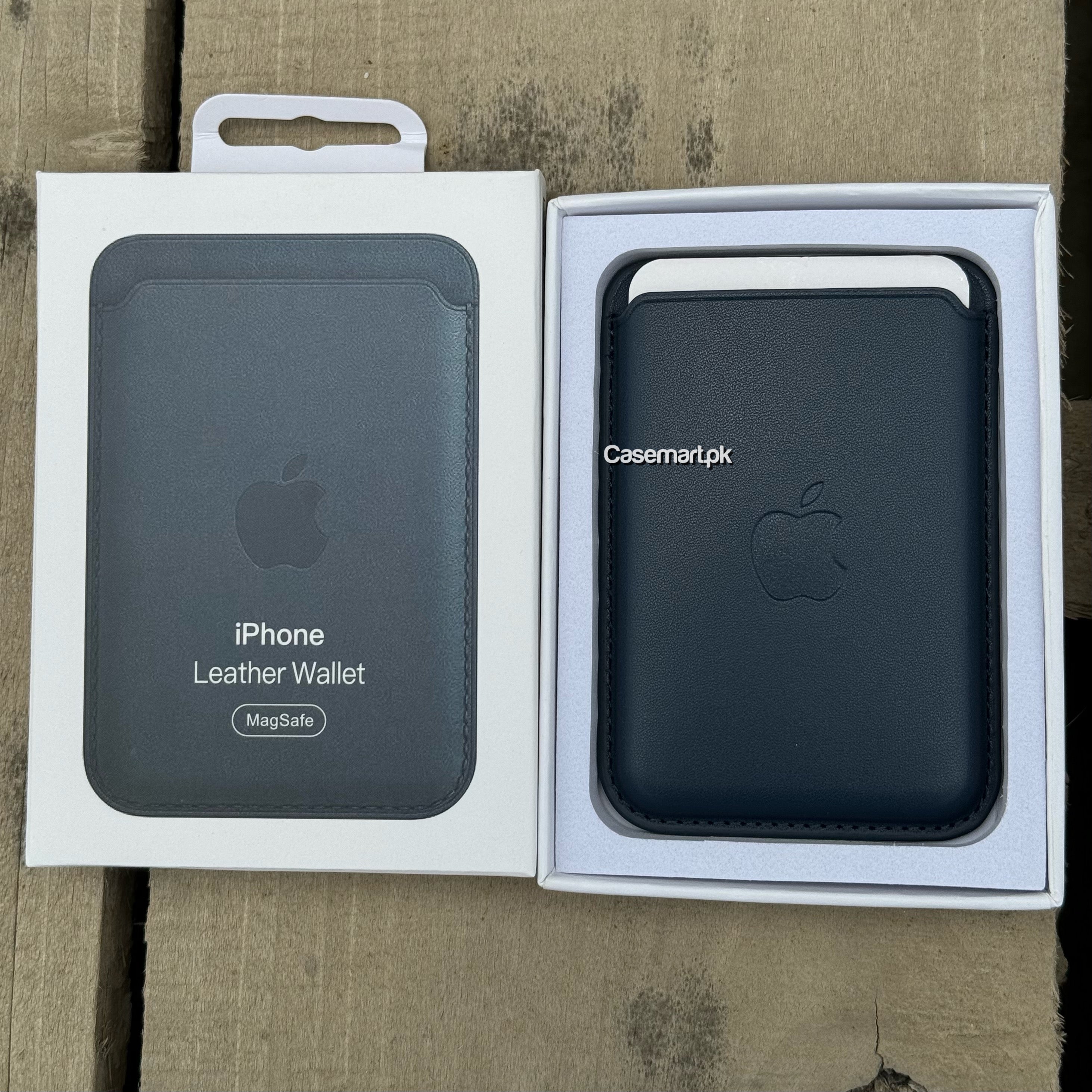 apple magsafe wallet with pop up notification apple 1:1 black in genuine leather