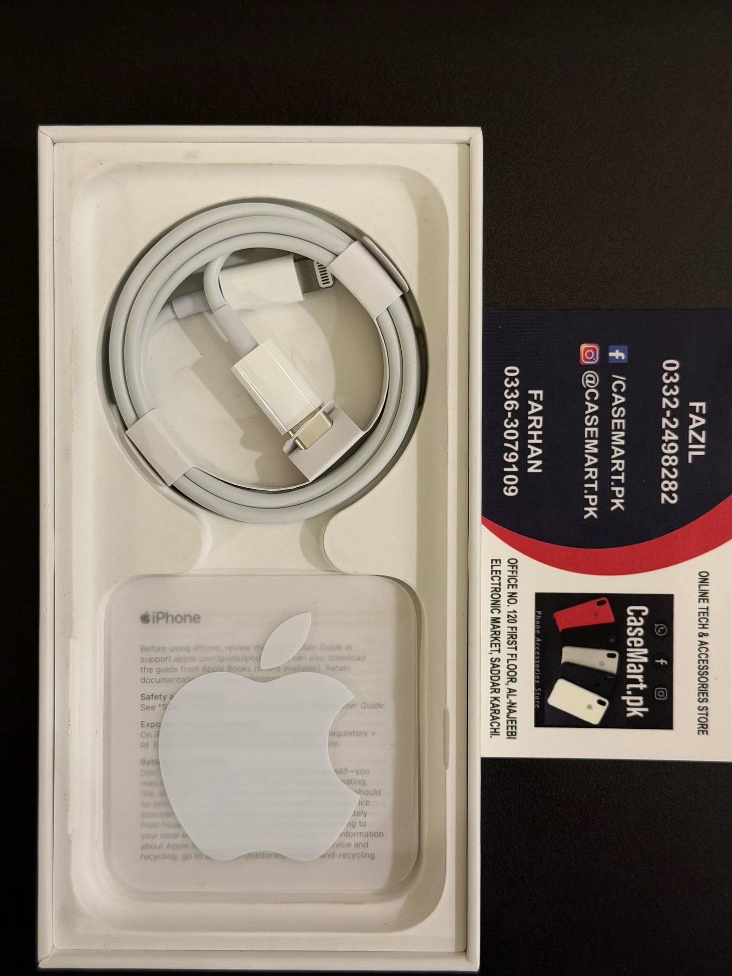USB- C To Lightning Cable - Apple Store Original 100%