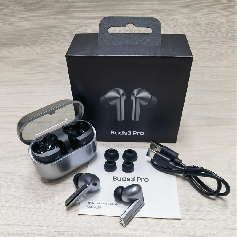 Galaxy Buds 3 Pro Wireless Earbuds – Deep Bass, Crystal Clear Mic, Bluetooth 5.4 – Best Earbuds for Music & Calls