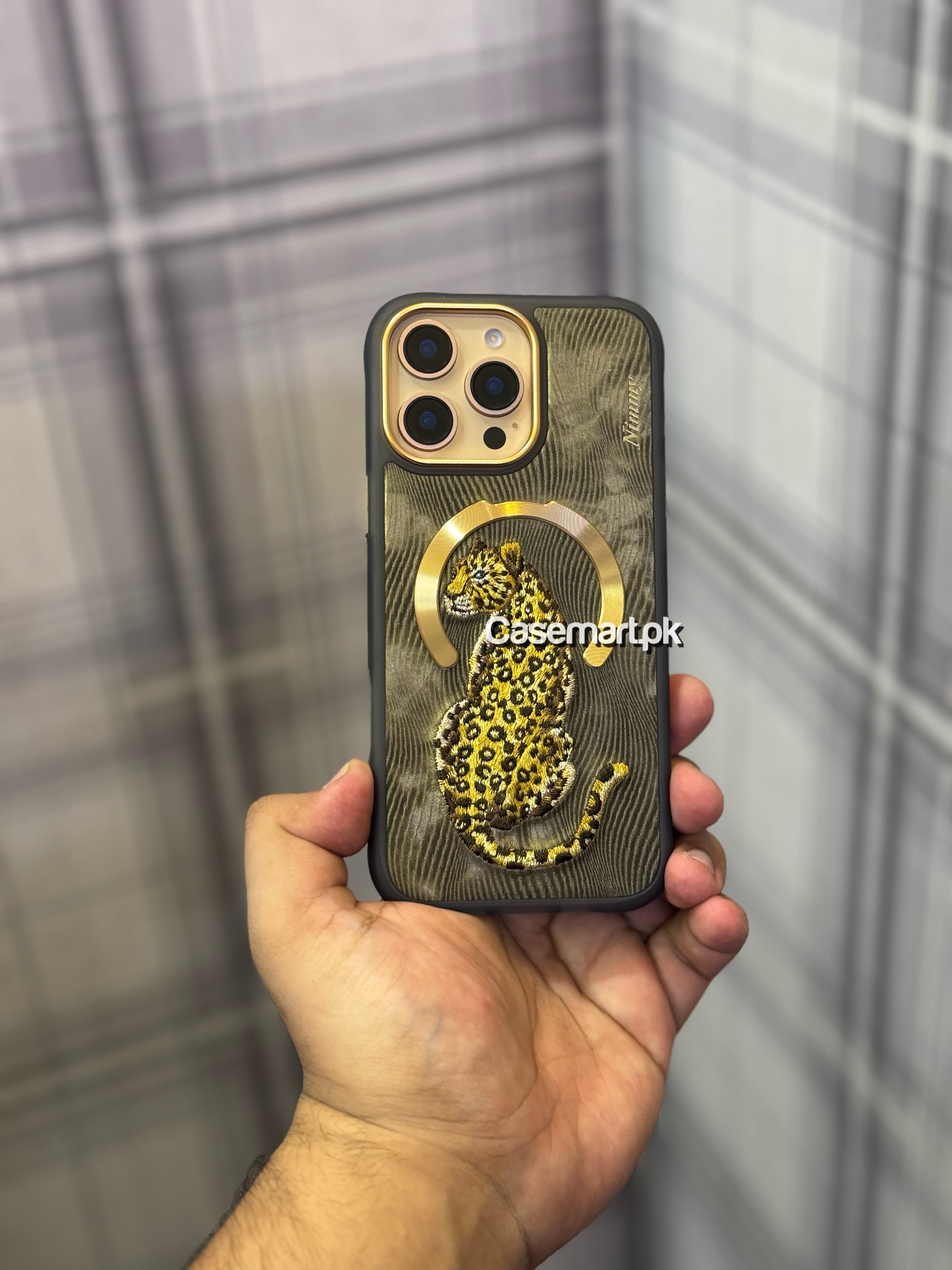 Nimmy original fantasy animal case finewoven+magsafe for Apple iPhone 16 pro max