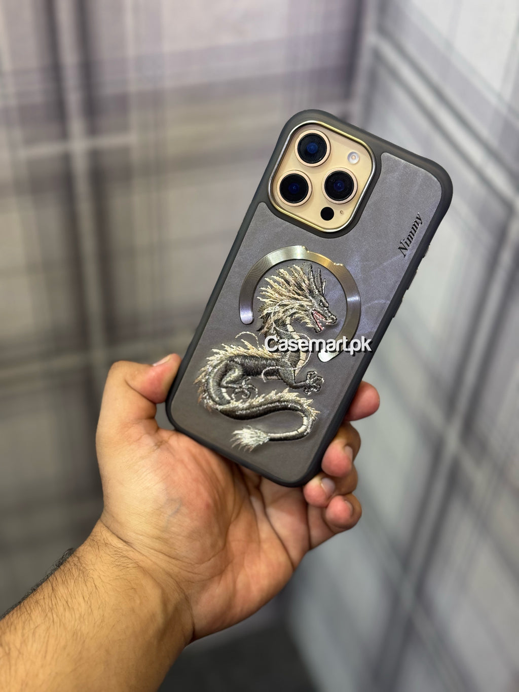 Nimmy original fantasy animal case finewoven+magsafe for Apple iPhone 16 pro max