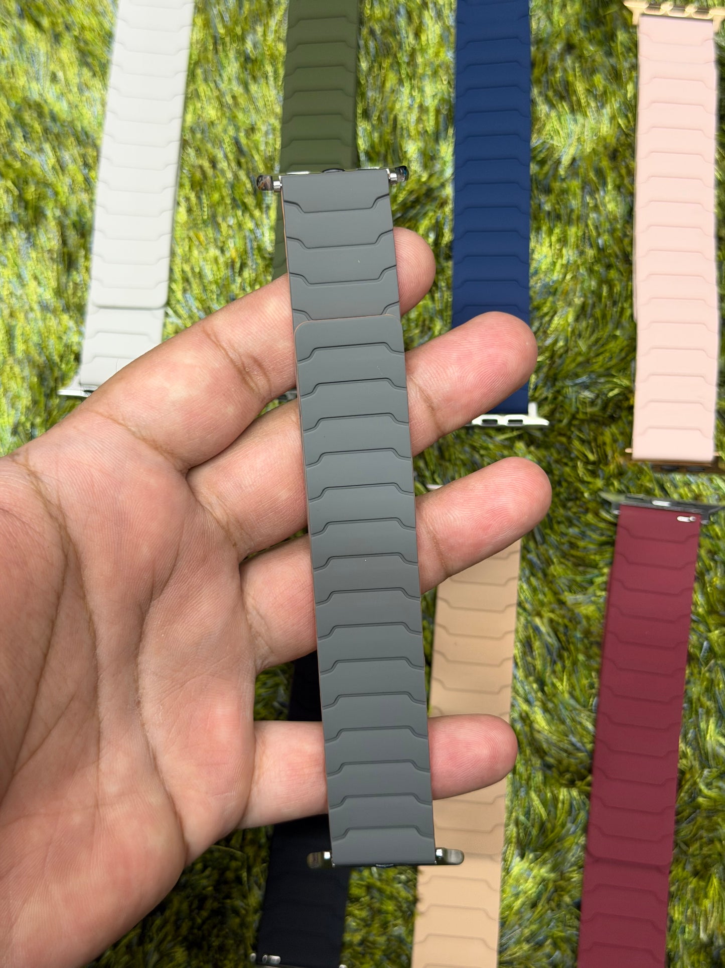 Fully Magnetic Silicone Loop Band for Apple Watch - 38mm to 49mm