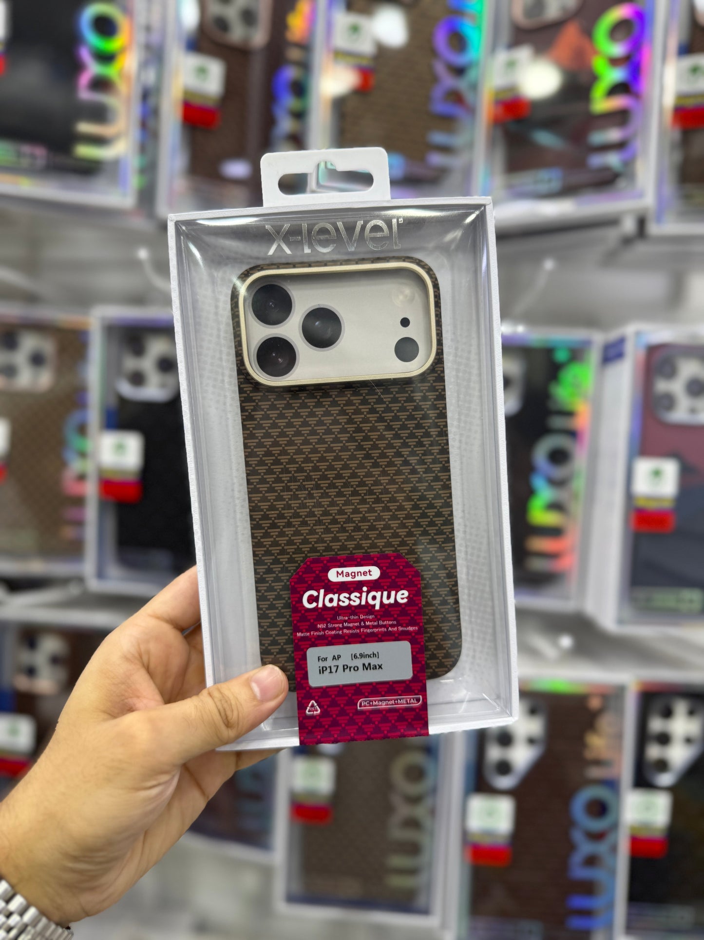 X-Level Classique Ultra Thin MagSafe Case - 17 Pro Max