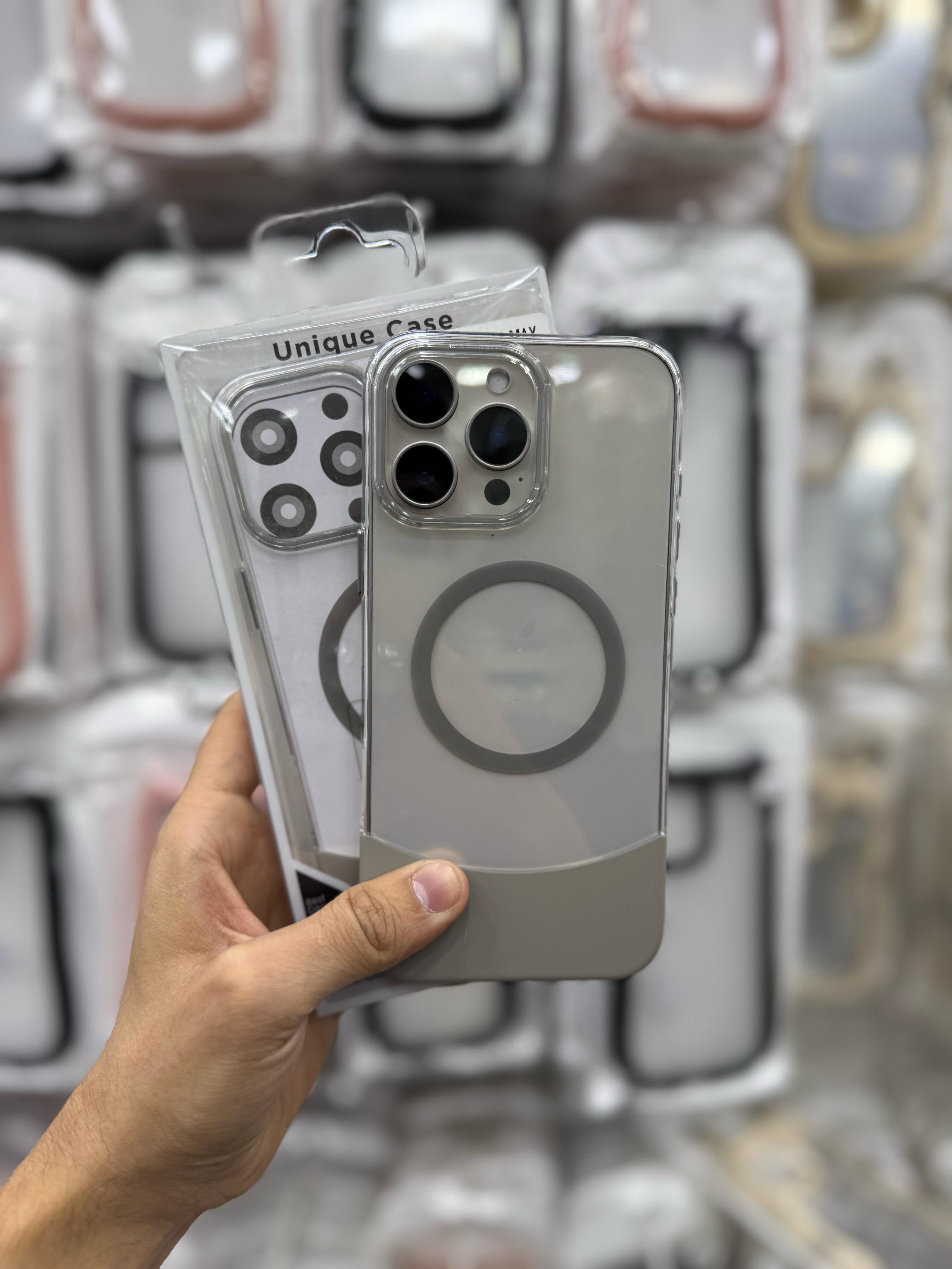 Clear magsafe two piece case