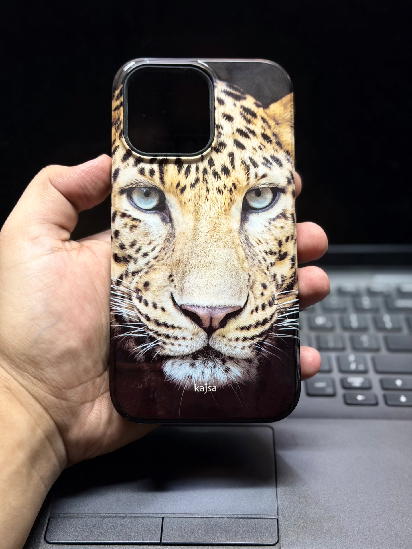 Kajsa Acrylic Tiger Case For 14 Pro Max