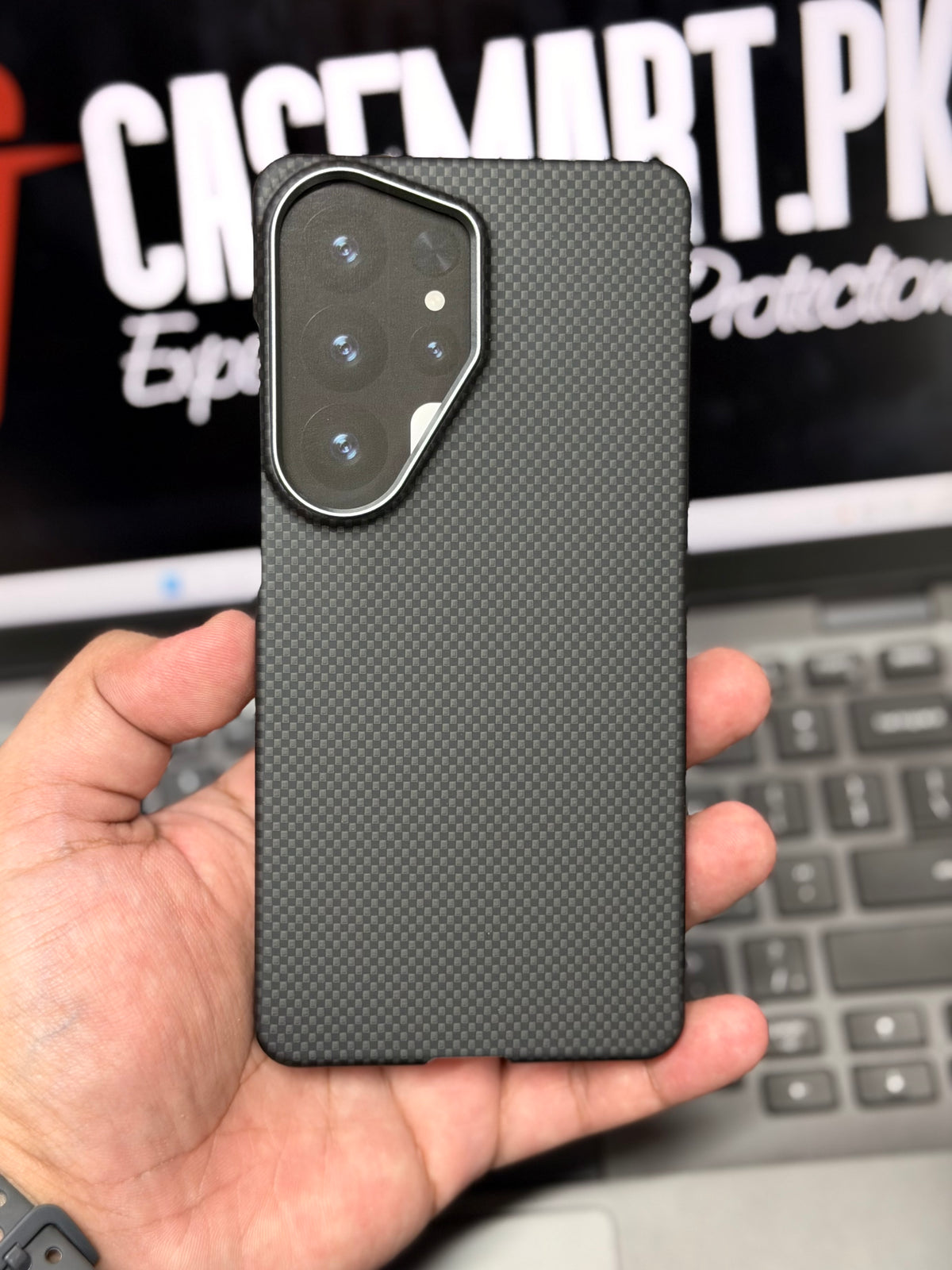 Carbon Fibre Side Cut X-Level Mars Collection Ultra Thin Case - S26 Ultra