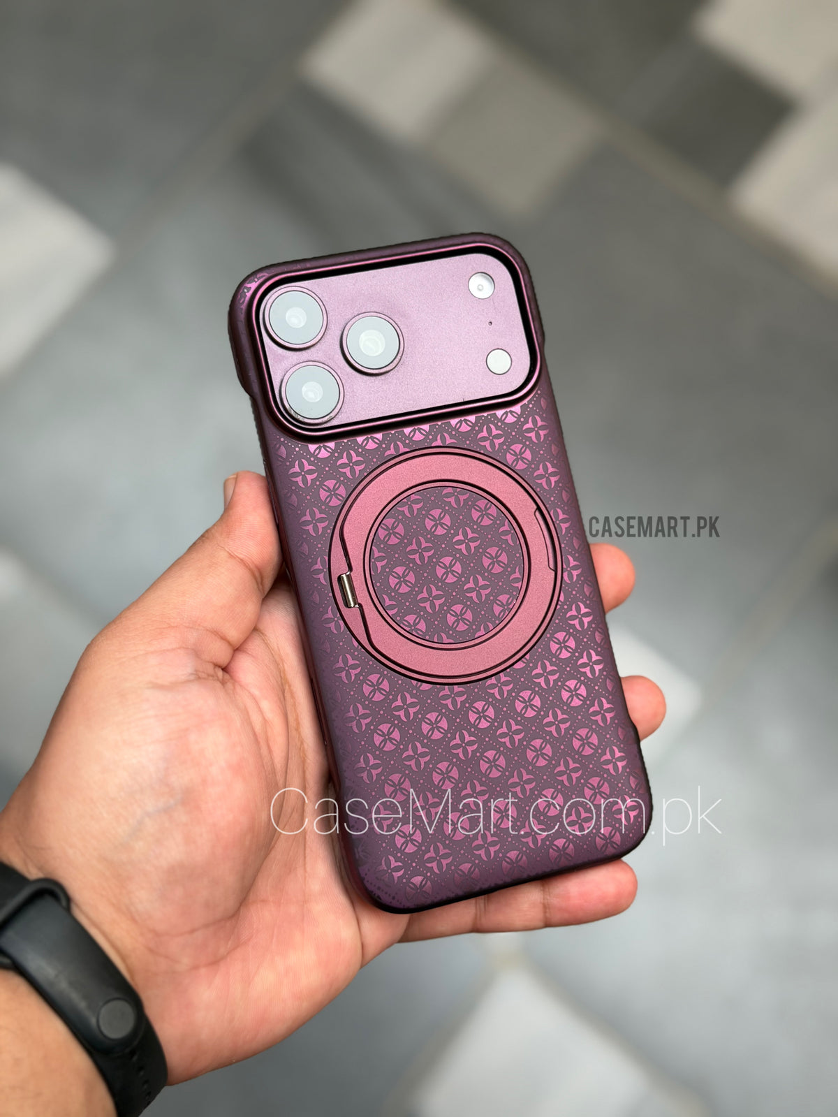 KST Side Cut Design 360 Spin MagSafe Stand Case iPhone 18 Pro Max