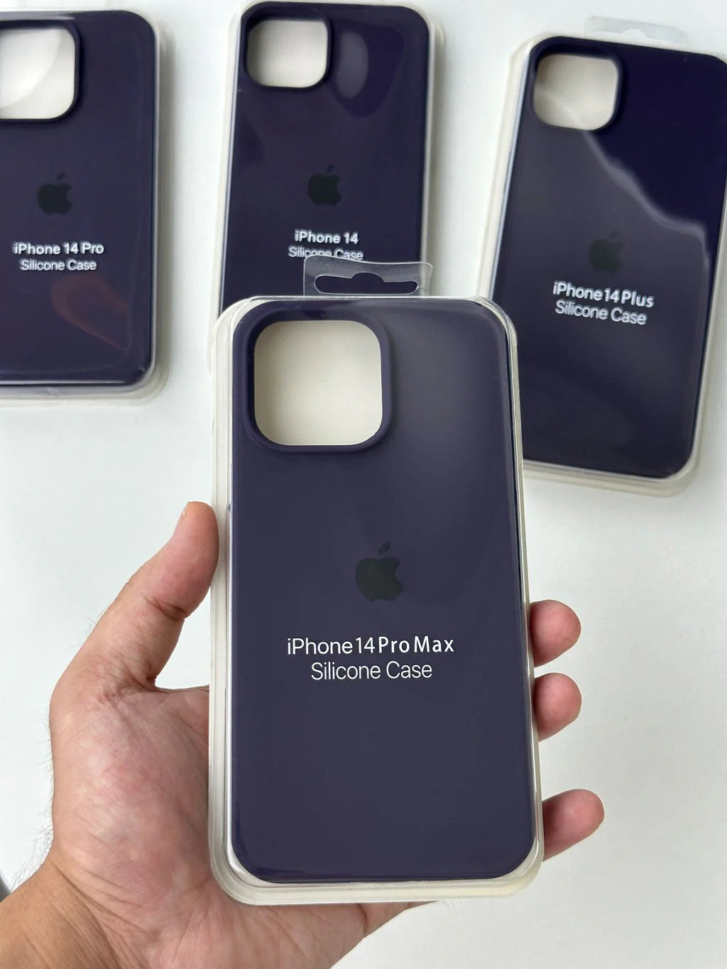 Apple Official Silicone Case Deep Purple