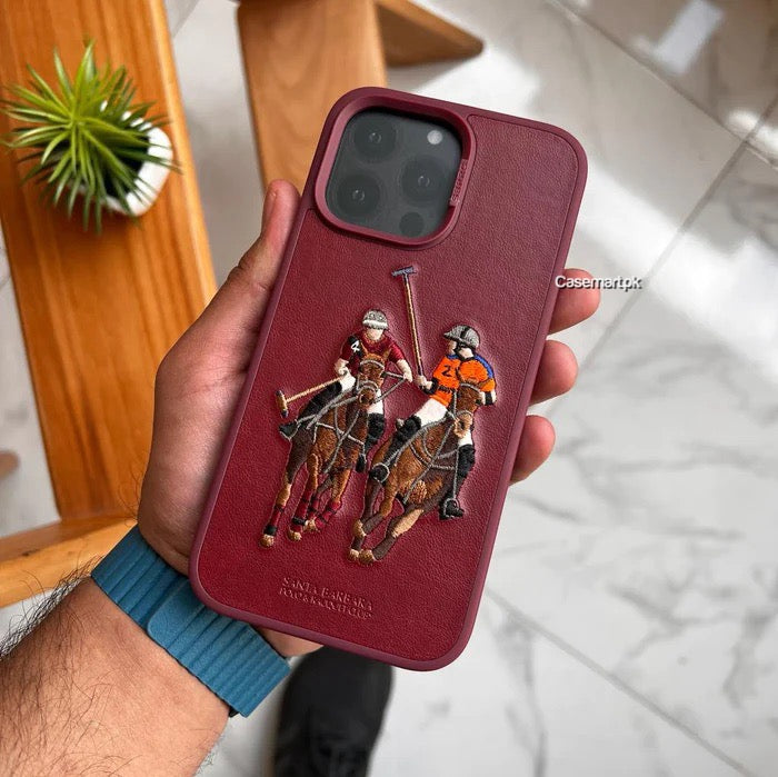 Original polo Jockey maroon 3d embroidery