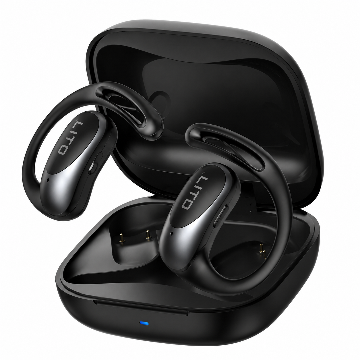 LITO Open-Ear OWS Wireless Earbuds - Lightweight Clip-On Design for Comfort & Daily Use