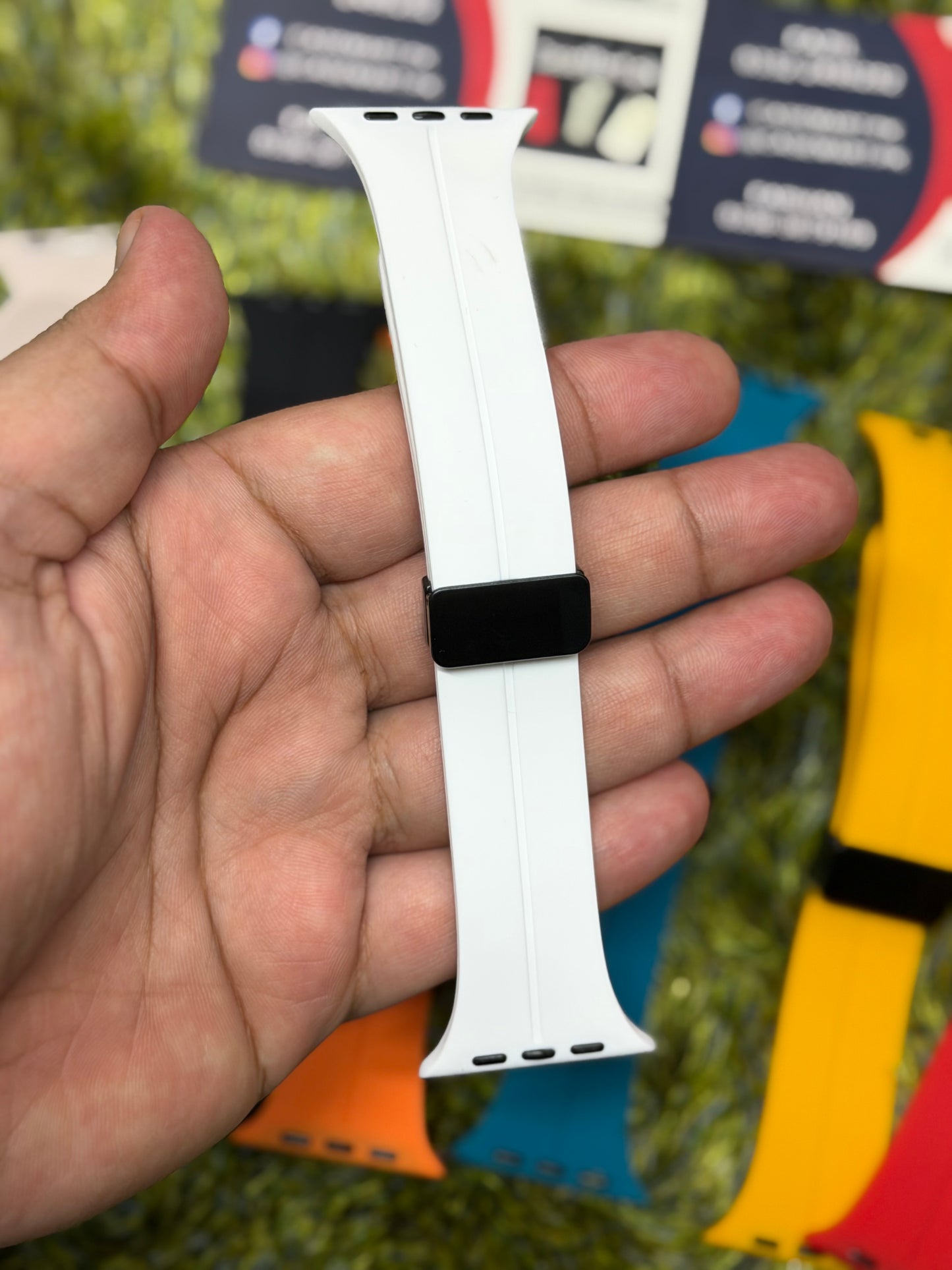 Silicone Magnet Buckle Strap for Apple Watch - 42mm to 49mm