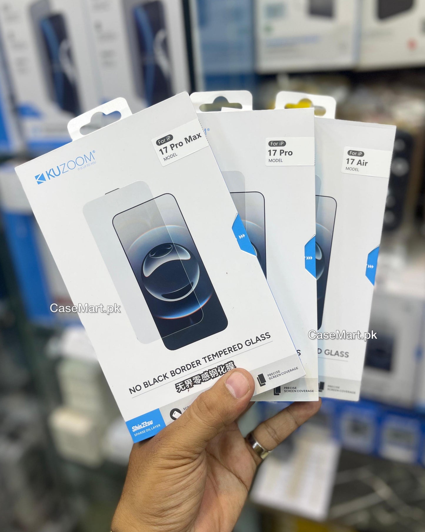 Kuzoom Border-Less Glass Clear for 17 series