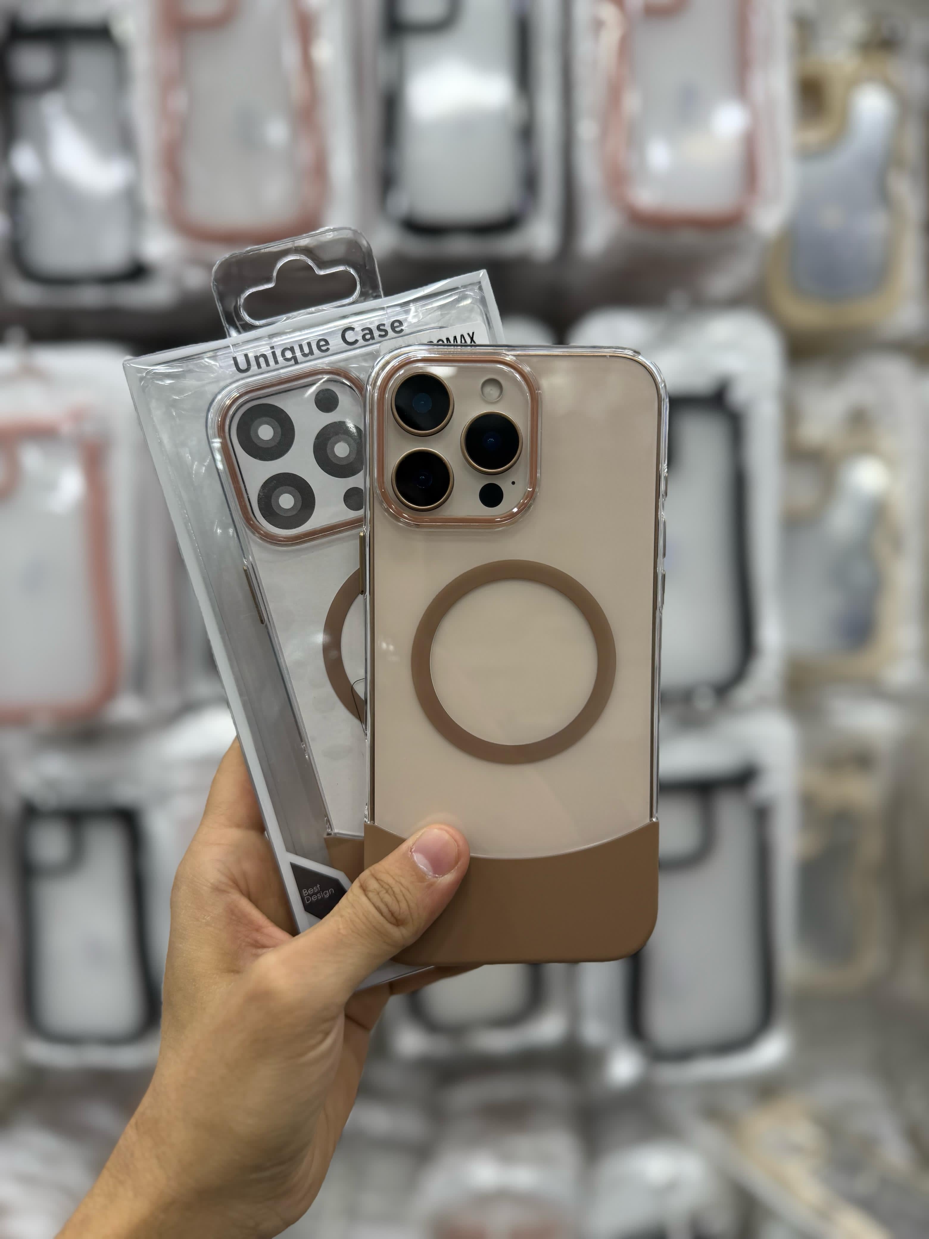 Clear magsafe two piece case