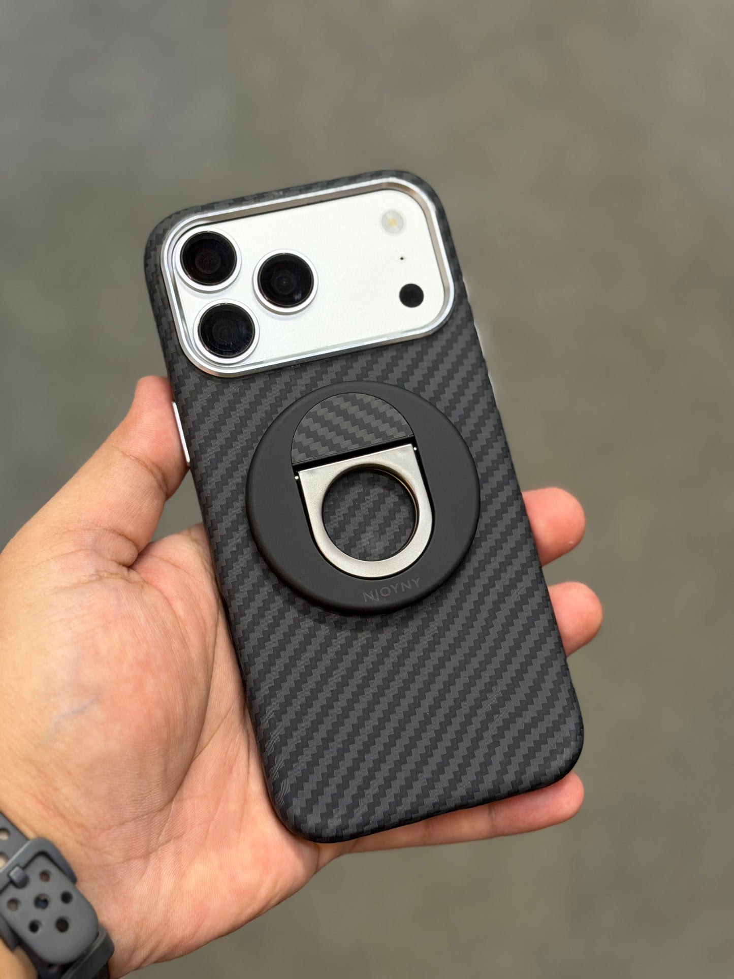Njoyny MagSafe Grip Ring + Stand