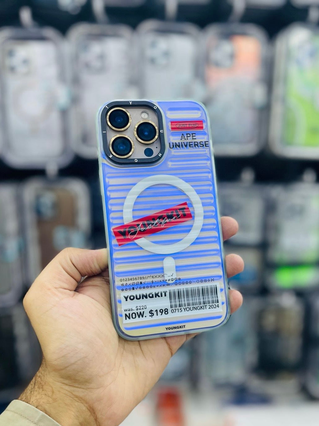 YoungKit Lugagge Color Changing Case 16 Pro Max