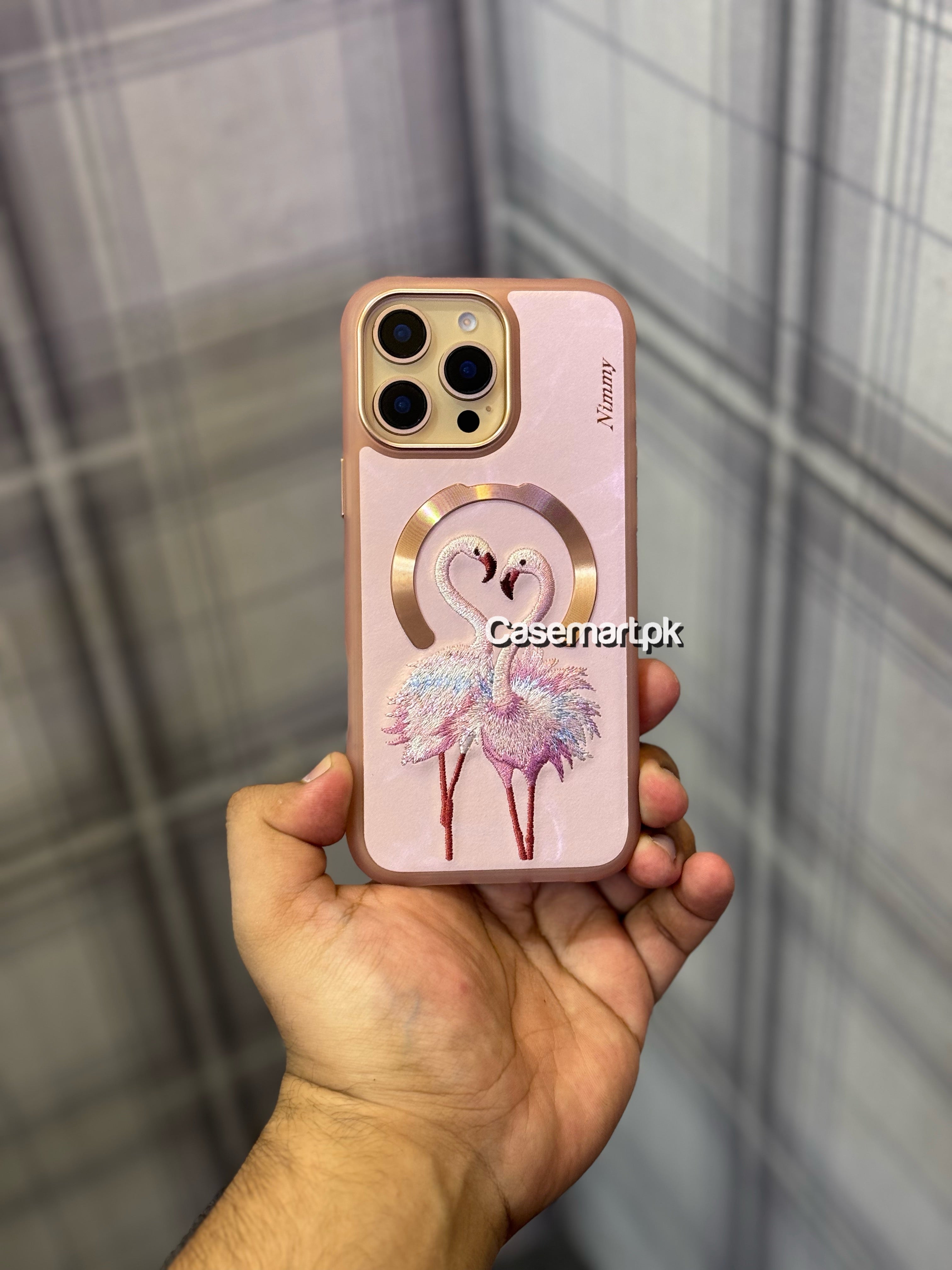 Nimmy original fantasy animal case finewoven+magsafe for Apple iPhone 16 pro max