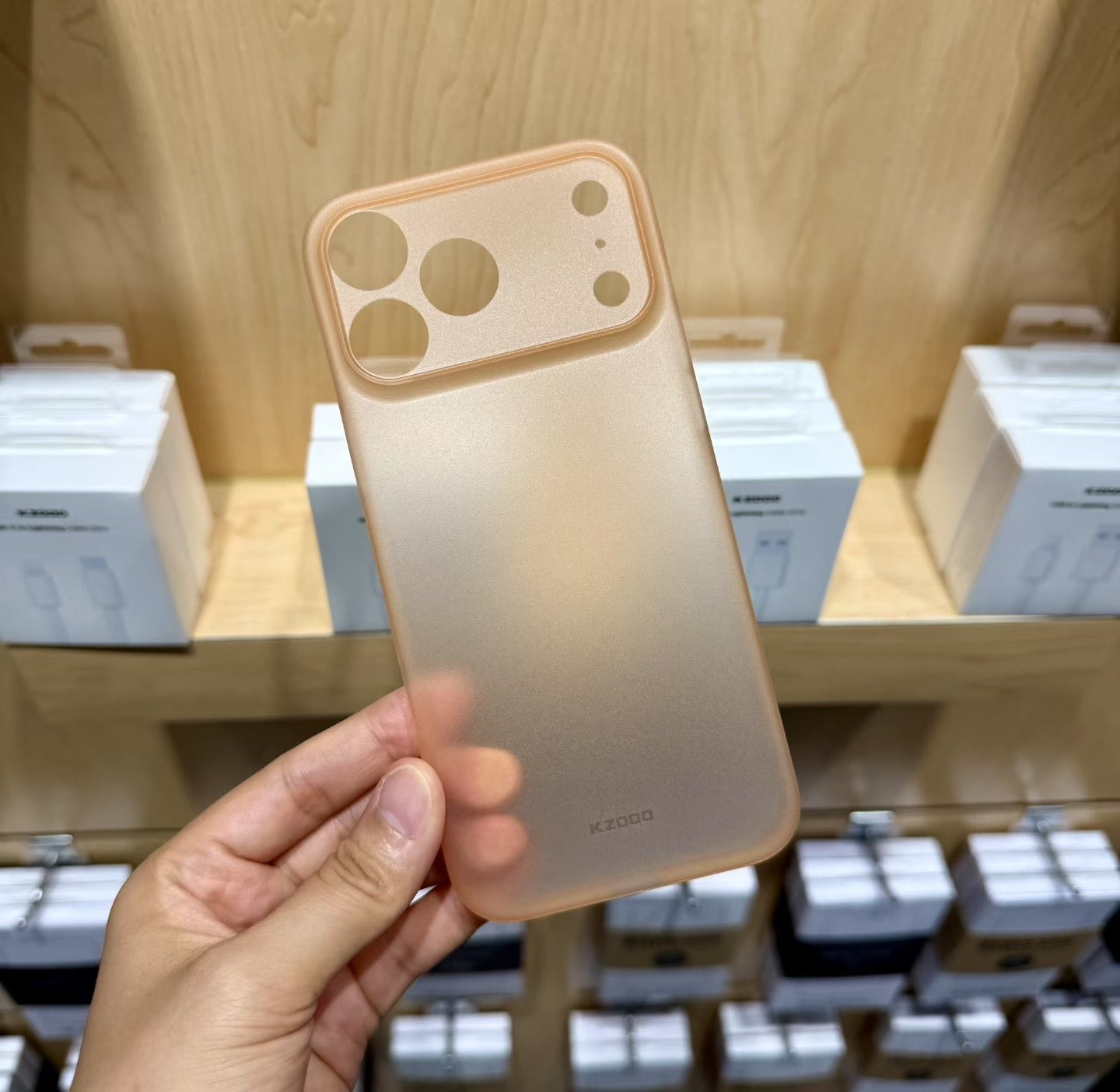 Kzdoo Air Skin Ultra Thin Case Cosmic Orange