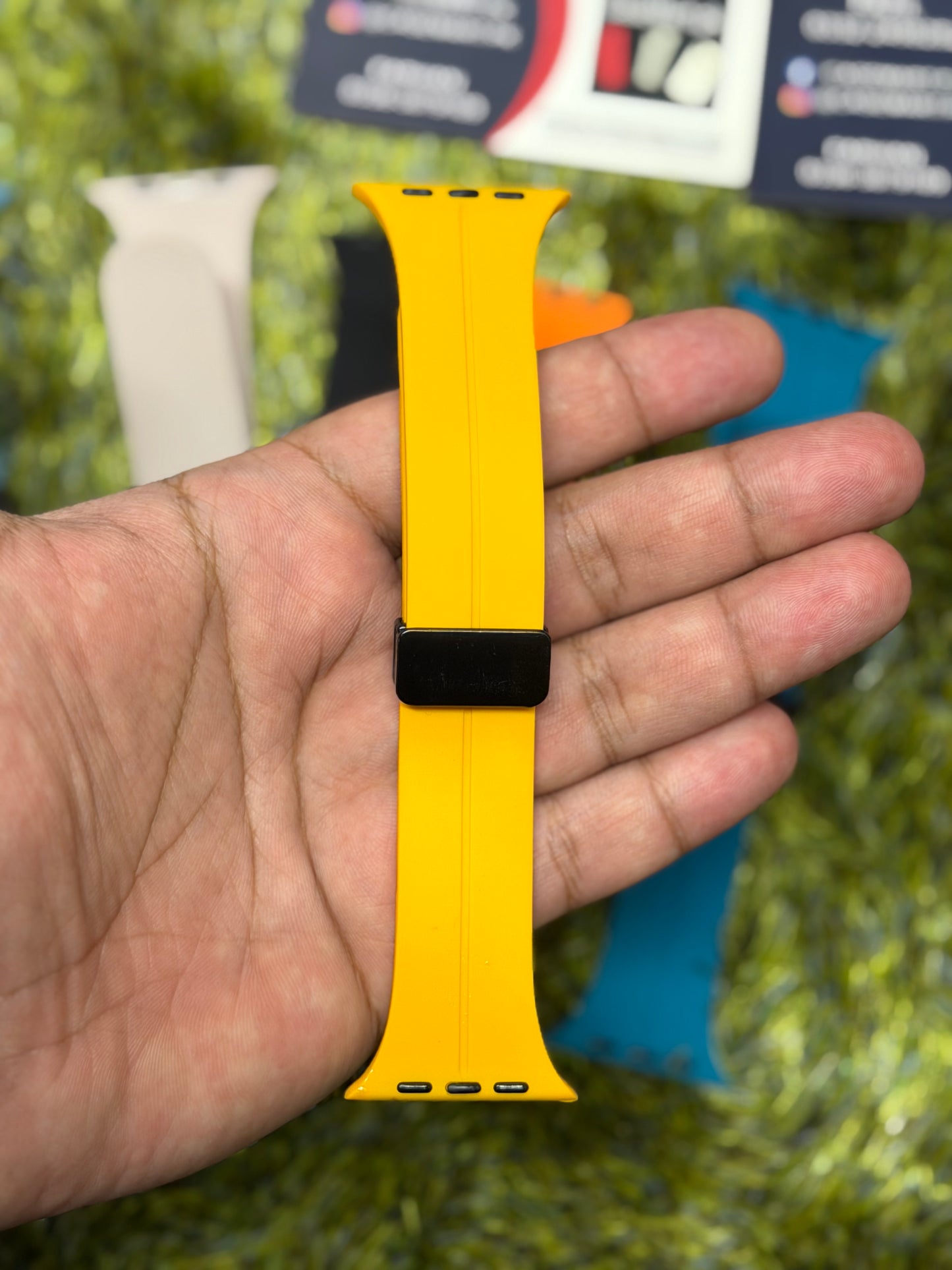 Silicone Magnet Buckle Strap for Apple Watch - 42mm to 49mm