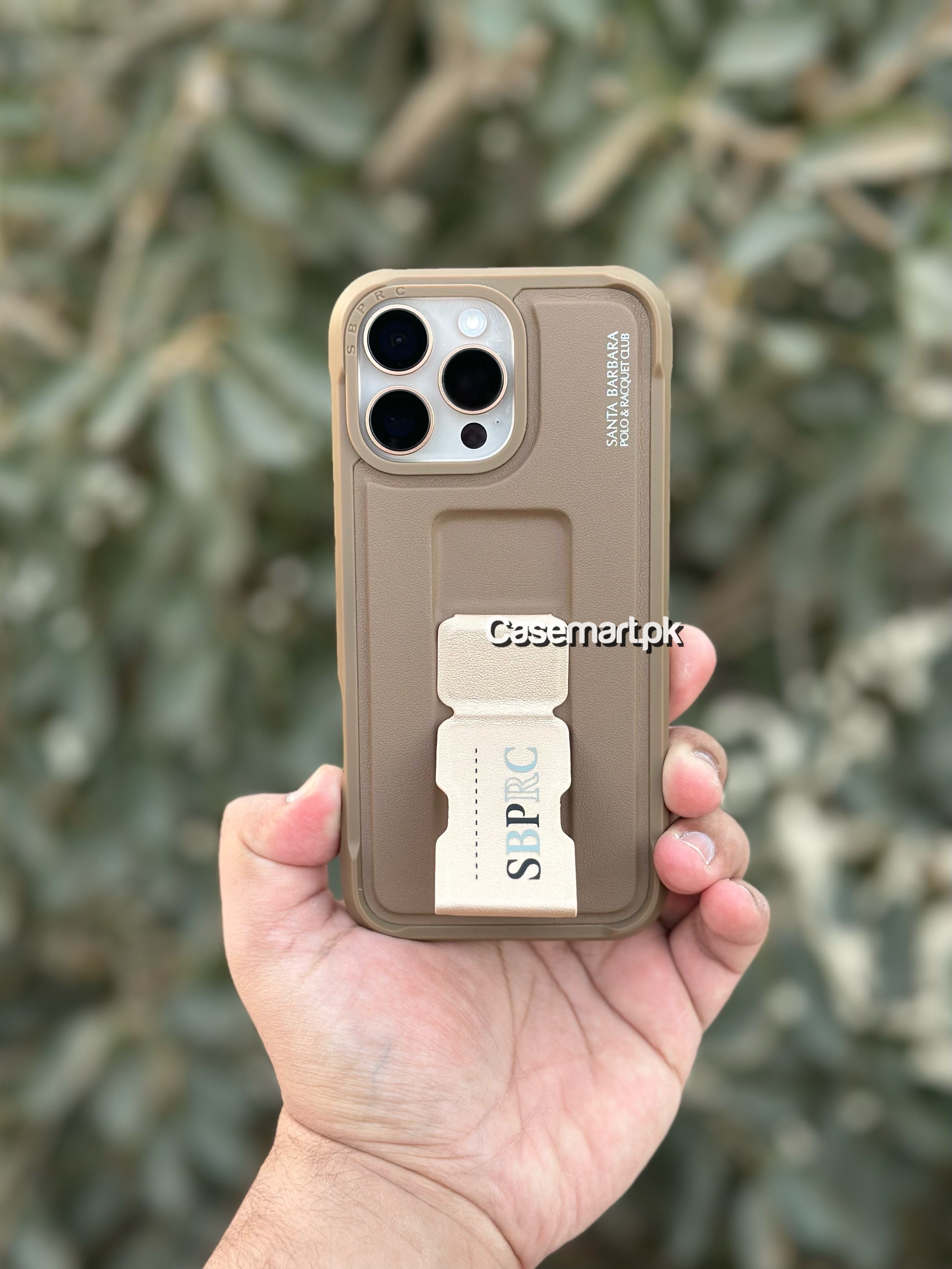 Polo Santa barbara original Kirk series case in genuine leather in Apple iPhone 16 pro max