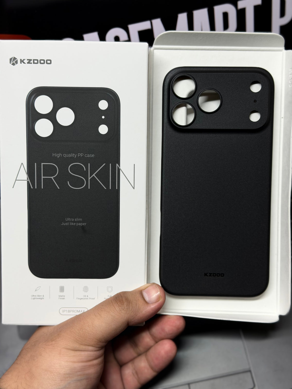 Kz-Doo Air Skin Ultra Thin Case for iPhone | Premium 0.3mm Slim Protective Cover