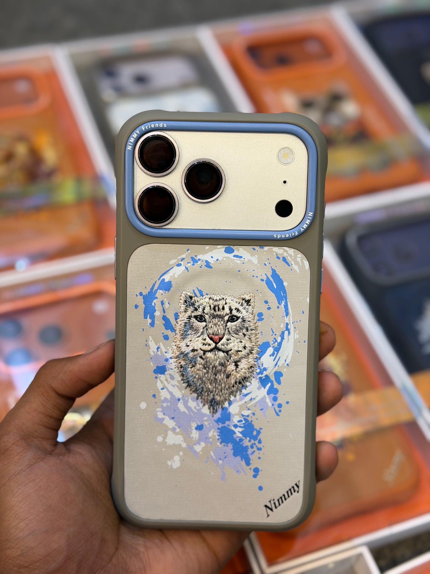 NIMMY Dazzling Embroidered Cases with MagSafe 17 Pro Max