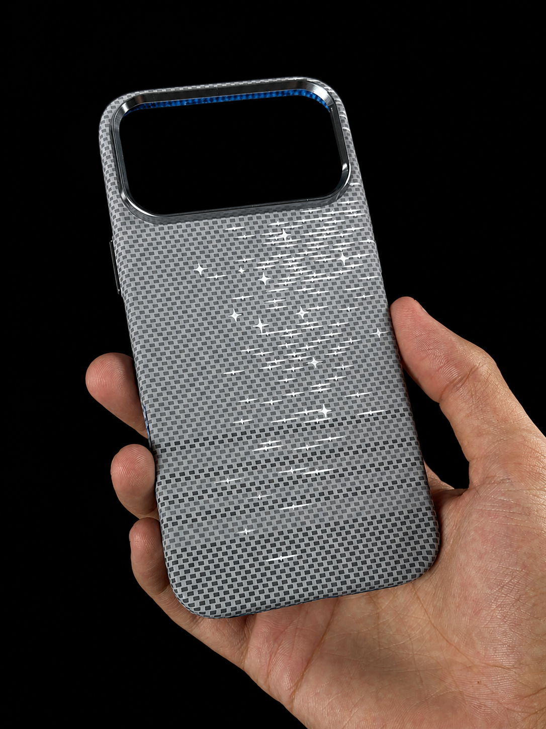 PITAKA GALAXY CARBON FIBRE KEVLAR CASE WITH MAGSAFE
