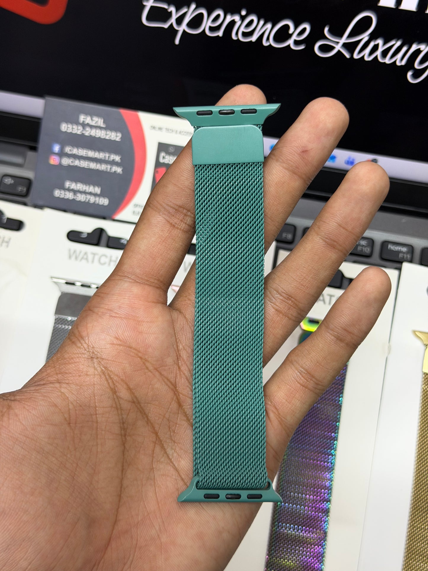 Milanese Magnetic Mesh Loop Band for Apple Watch 42 to 49 mm
